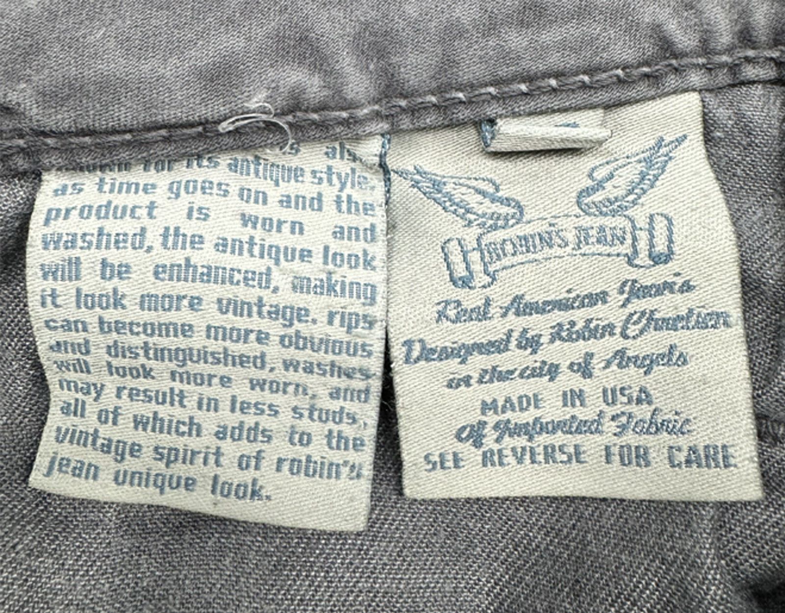 Robins Jeans ROBINS JEANS GREY RAPTOR ZIP CARGO mens 30 Size US 30 / EU 46 - 9 Thumbnail