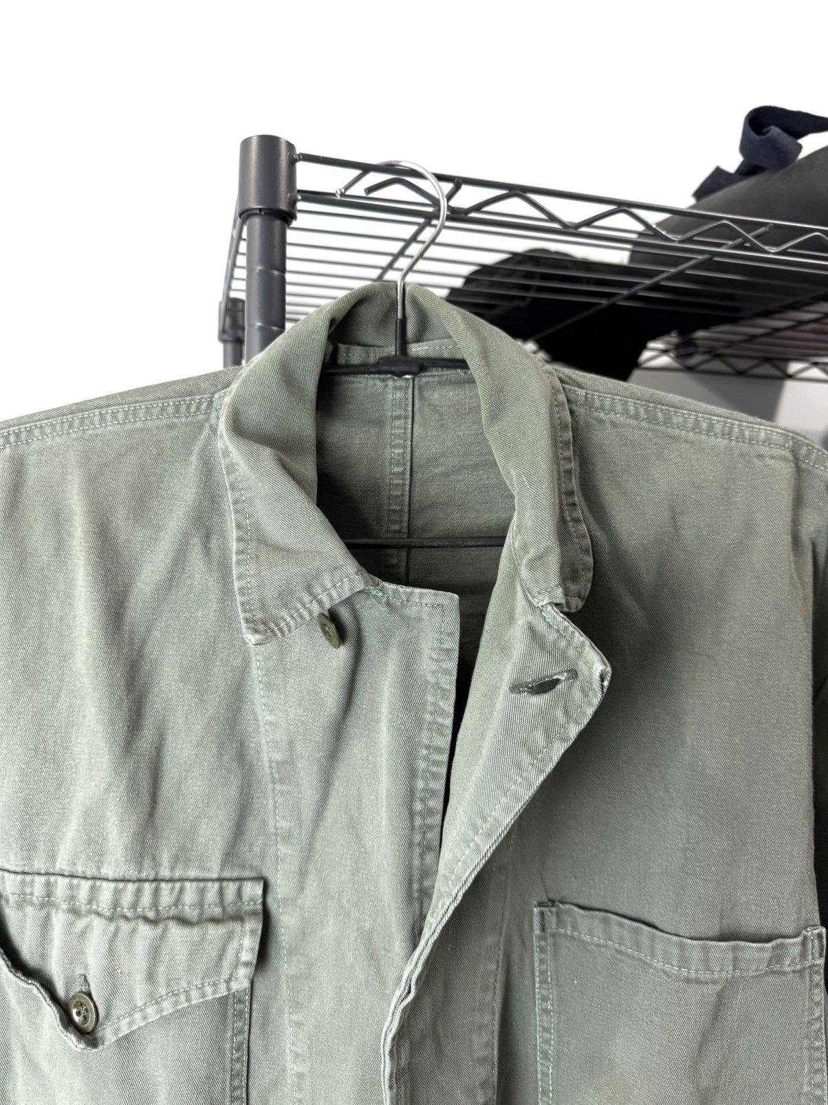 Vintage Rare! 70’s Vintage France Work Jacket Military Size US L / EU 52-54 / 3 - 7 Thumbnail