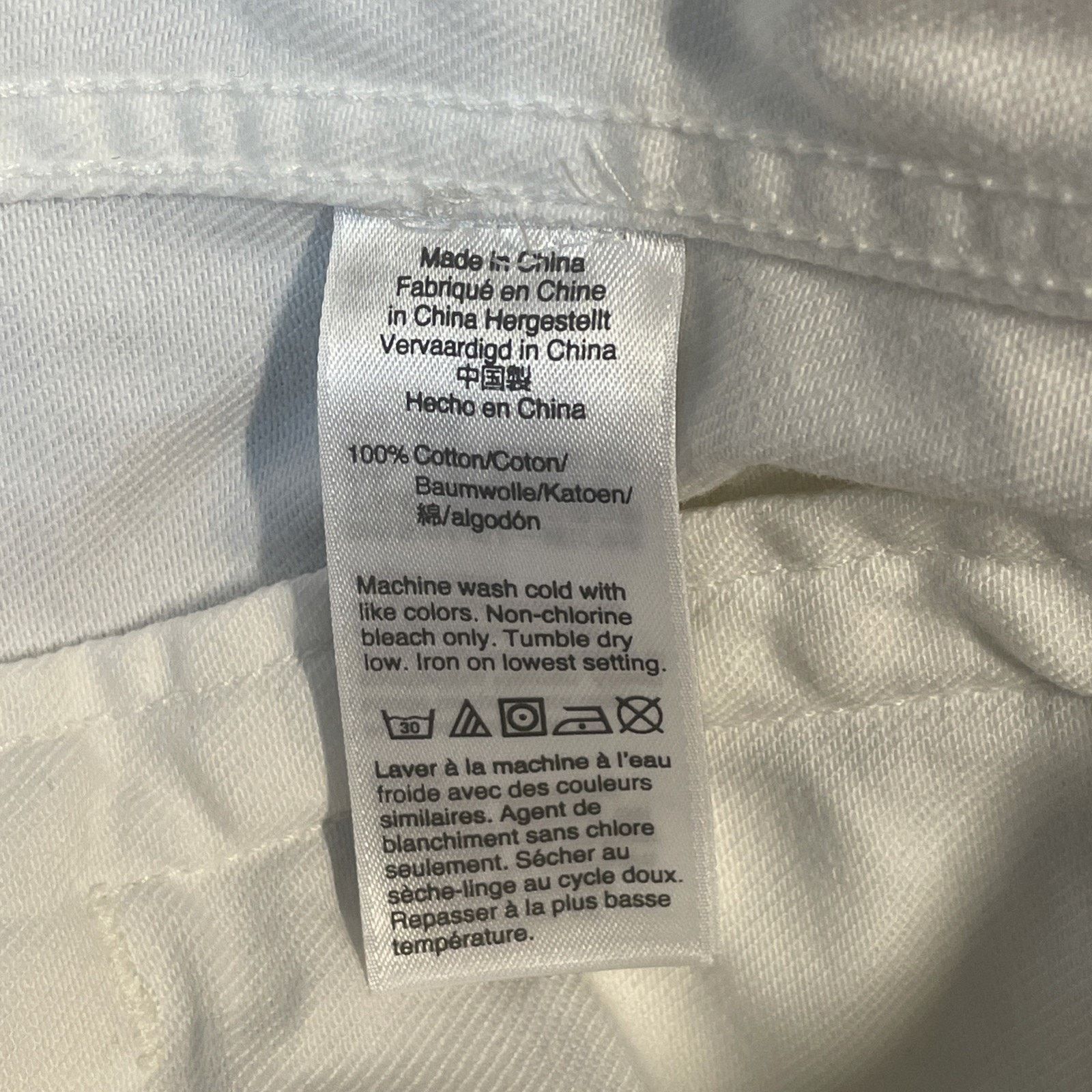 J.Crew J.CREW DENIM size S Jacket COTTON Long Sleeves WHITE Size S / US 4 / IT 40 - 19 Thumbnail