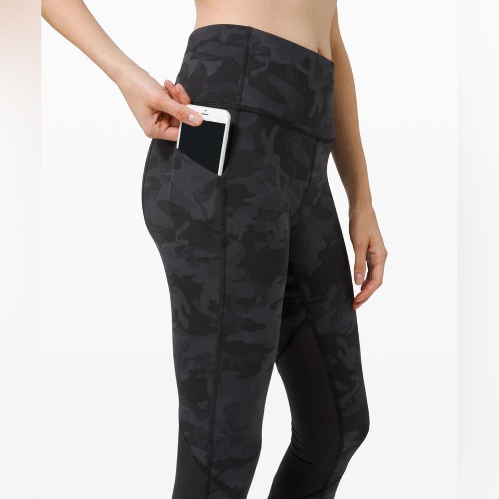 Lululemon Lululemon Pace Rival High-Rise Crop 22, Incognito Camo Multi Size 27" / US 4 / IT 40 - 3 Thumbnail