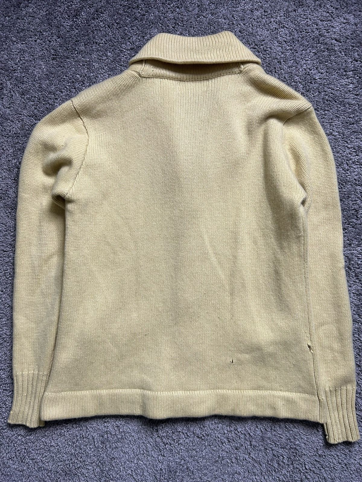 Polo Ralph Lauren Vintage 90s Polo Ralph Lauren Cashmere Shawl Collar Cardigan Size US L / EU 52-54 / 3 - 6 Thumbnail