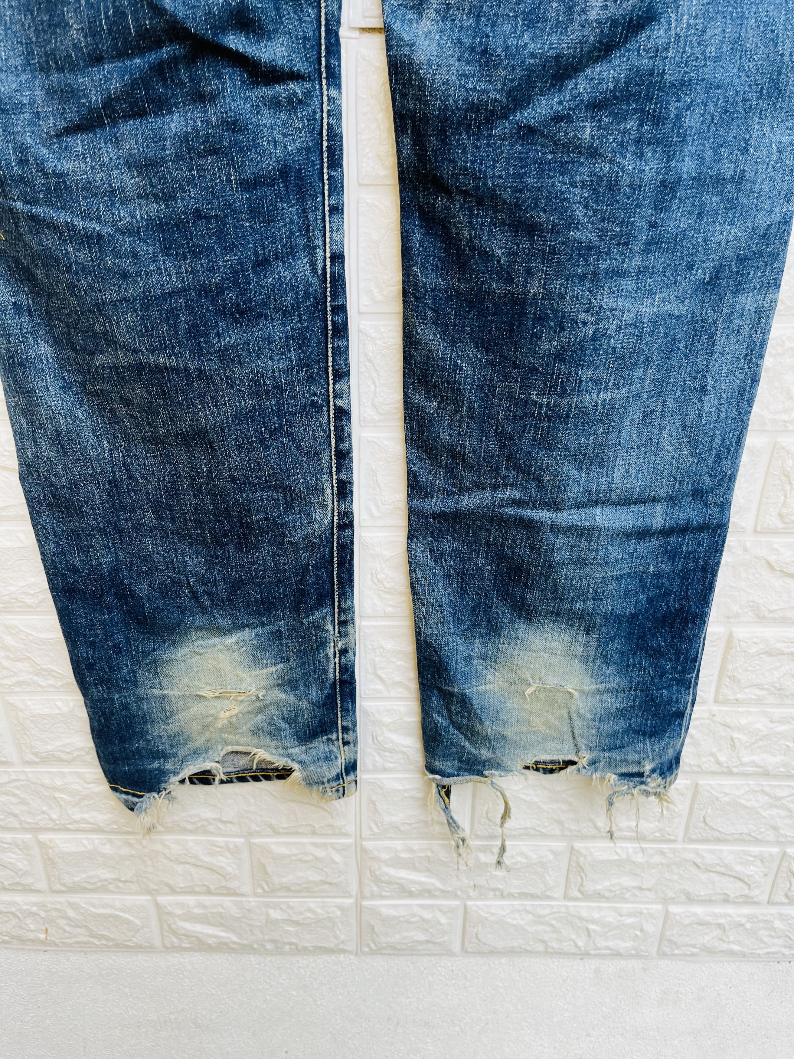 Japanese Brand × Vintage Vintage 90s Evis Evisu Japanese Designer Fashion Style Size US 34 / EU 50 - 16 Thumbnail