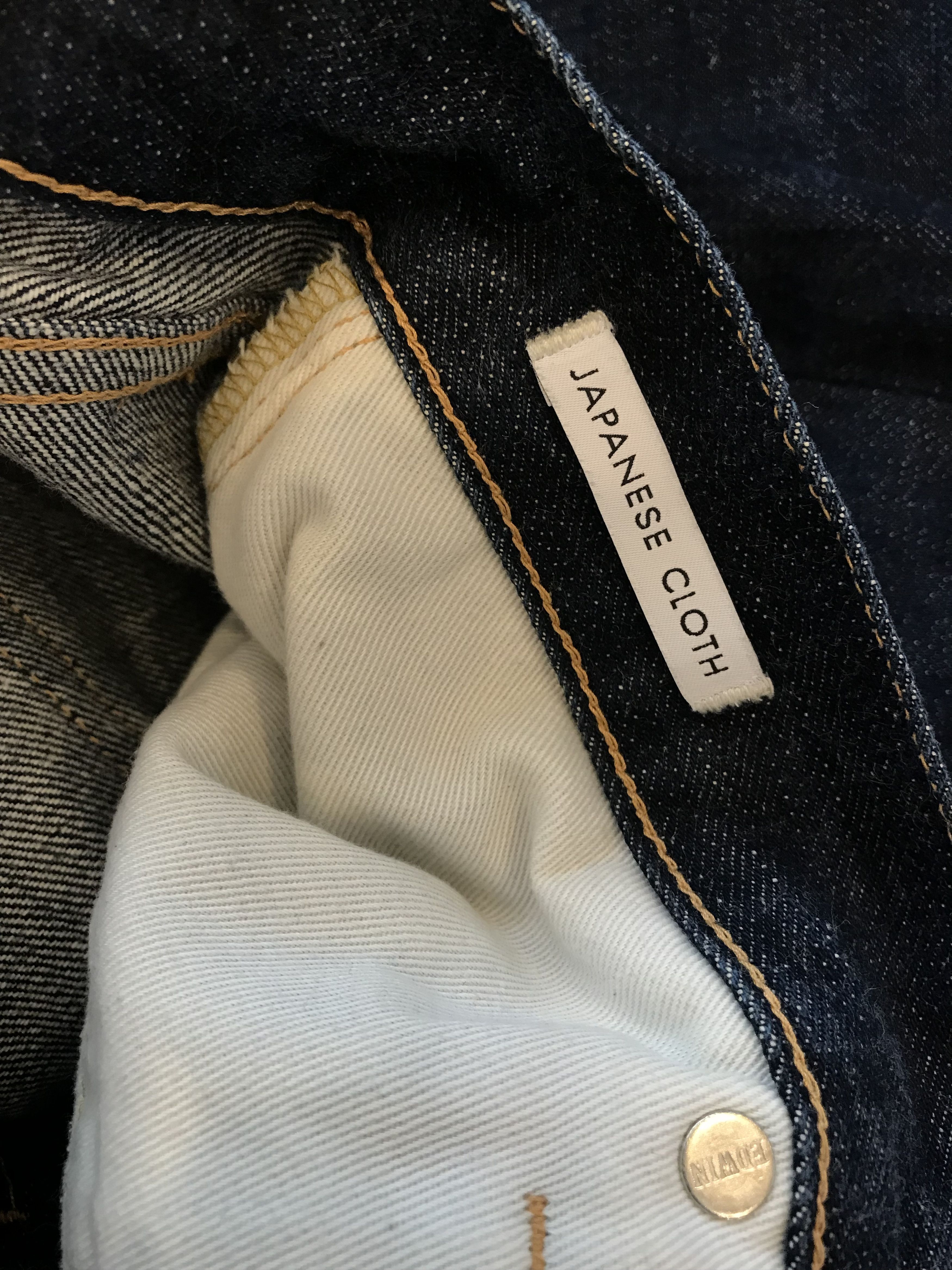 Edwin Edwin Selvedge Denim Tapered “Tokyo Japan” Size US 32 / EU 48 - 14 Thumbnail