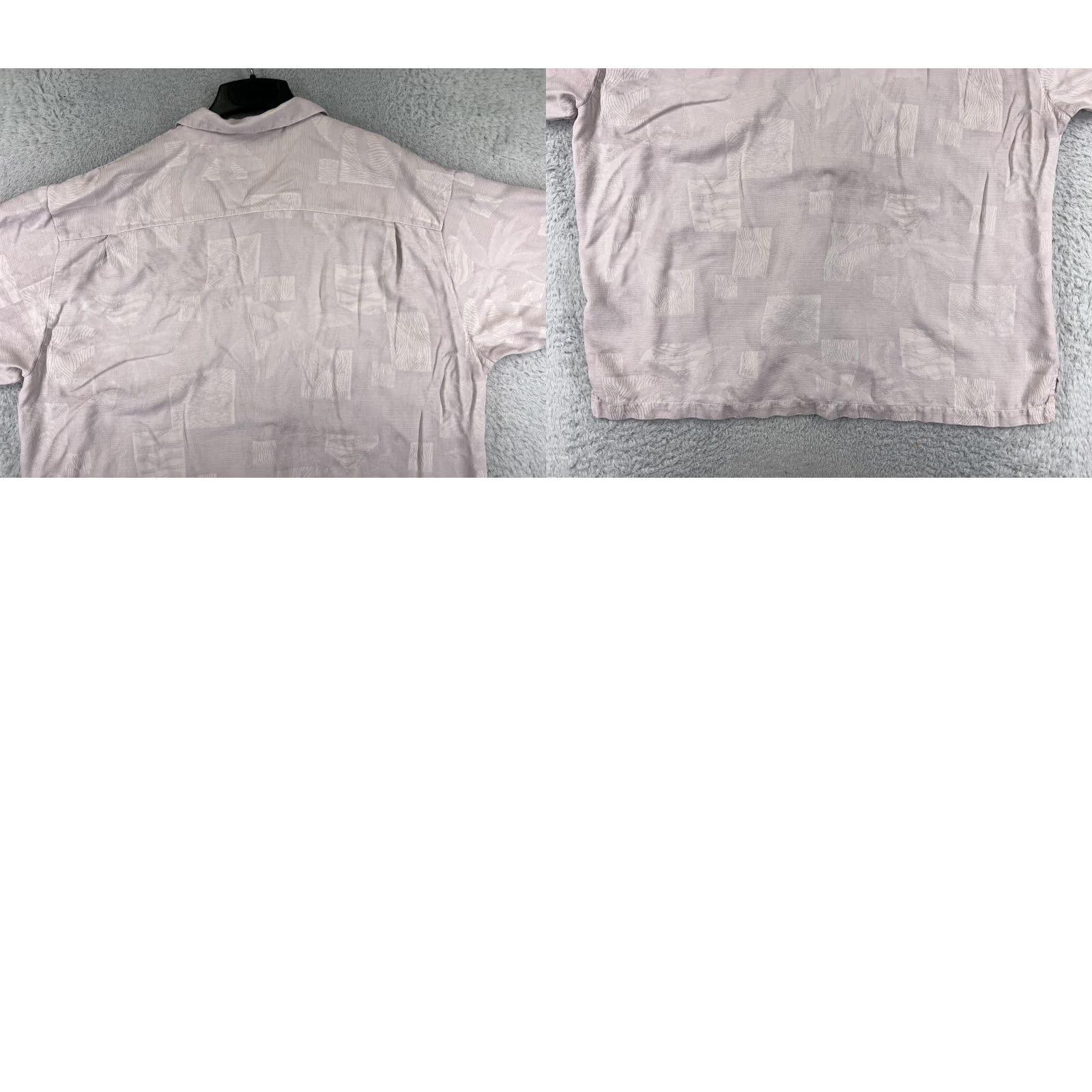 Tommy Bahama Tommy Bahama Shirt Mens 2XL Pink Palm Tile Pattern Button Up Hawaiian Silk Size US XXL / EU 58 / 5 - 9 Thumbnail