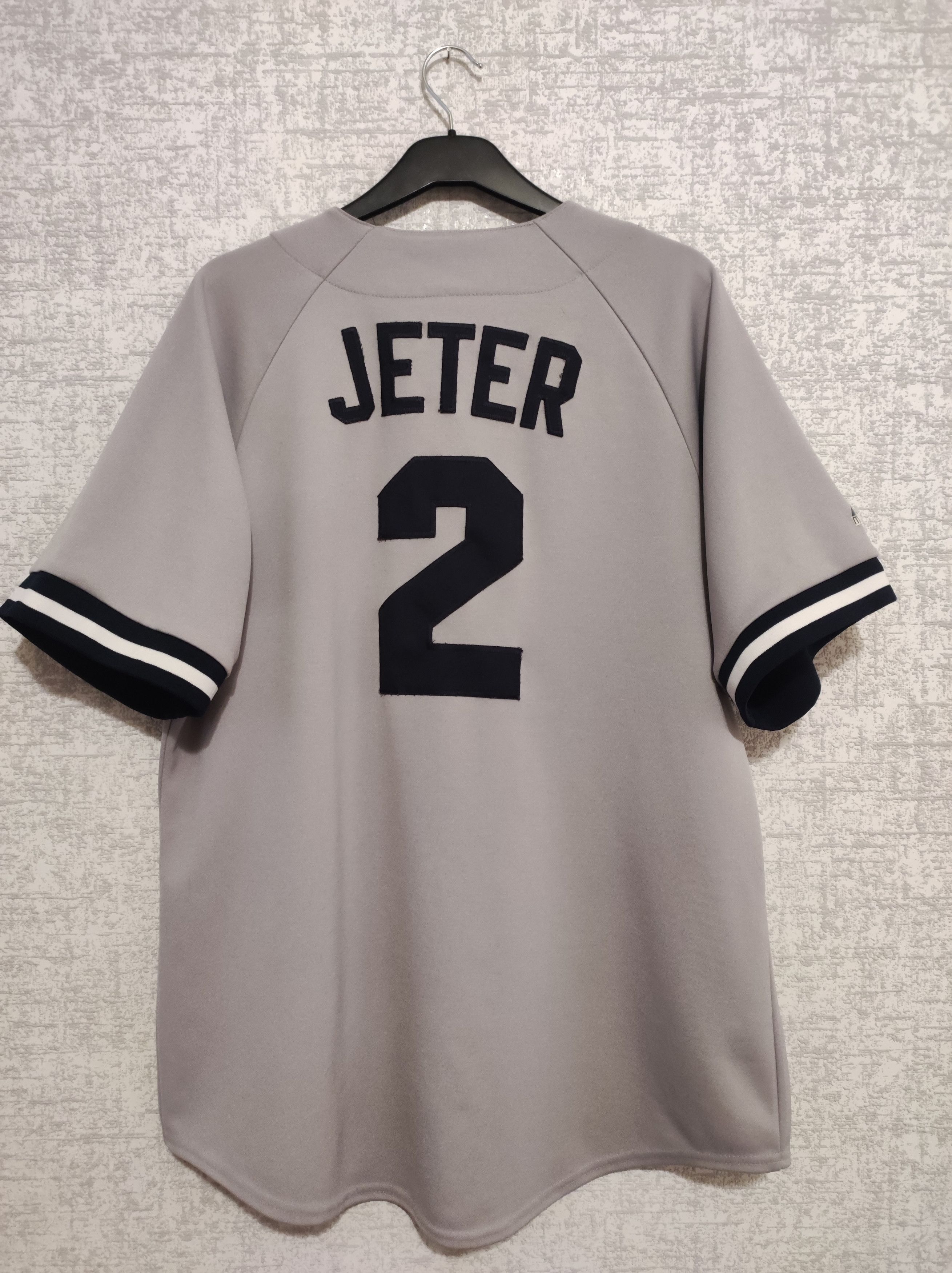 MLB × Majestic × Vintage Vintage mlb New York Yankees Derek Jeter l-xl majestic Size US L / EU 52-54 / 3 - 3 Thumbnail