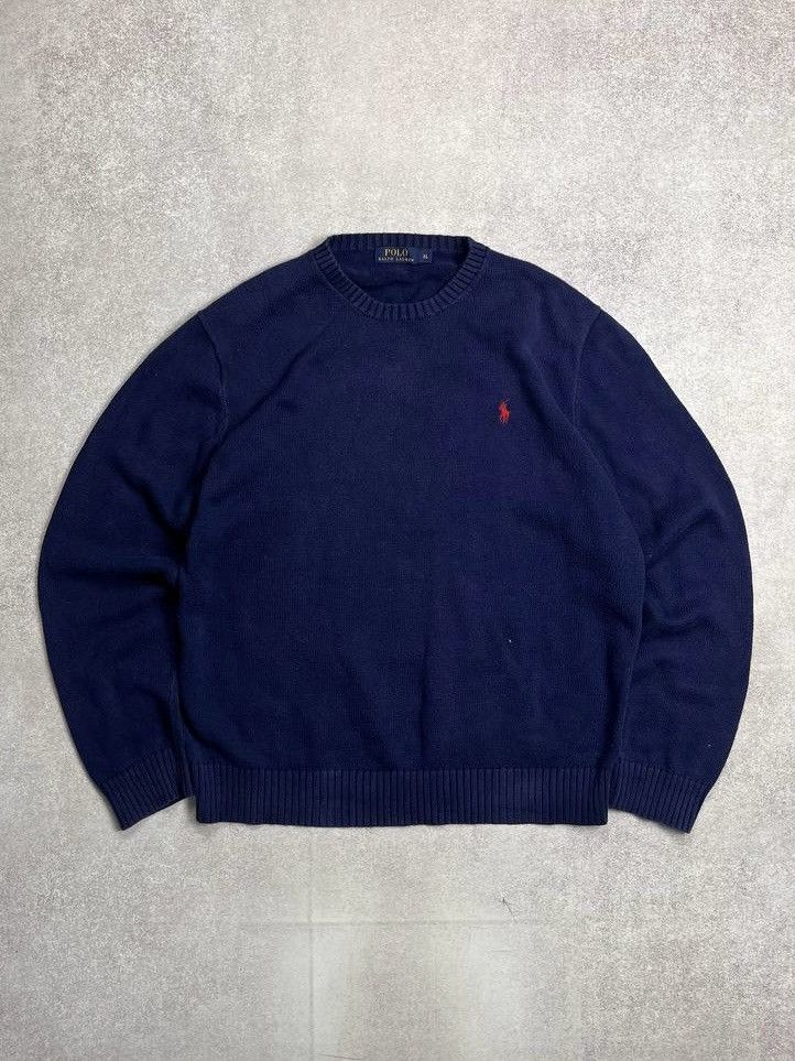 Polo Ralph Lauren × Vintage Vintage Polo Ralph Lauren Knit Sweater Rare Y2K XL Size US XL / EU 56 / 4 - 1 Thumbnail