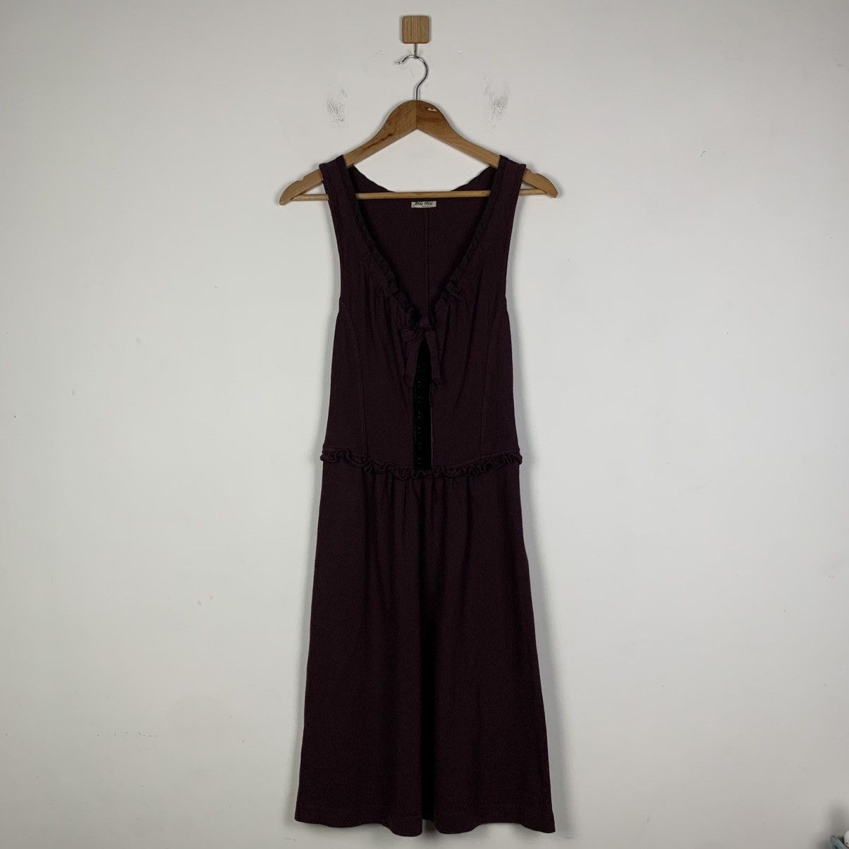 Miu Miu Sleeveless Dress