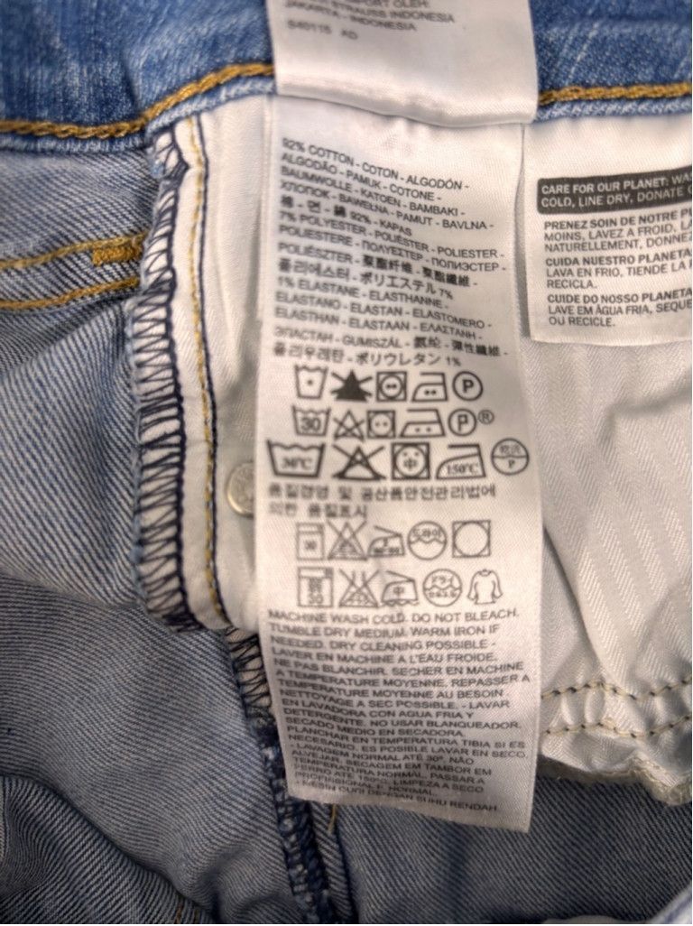 Levi's Women's Levi's Bold Curve Mid-Rise Skinny Jeans Size 28 Blue Size 28" / US 6 / IT 42 - 11 Thumbnail