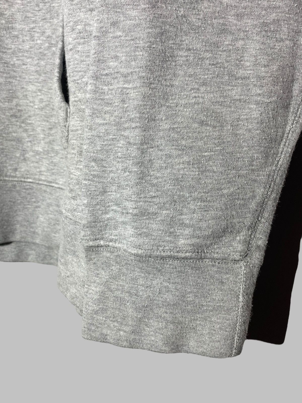 Nike 🔥 VINTAGE 00s NIKE Y2k DRILL SWOOSH GREY HOODIE SWEATSHIRT 🔥 Size US XL / EU 56 / 4 - 8 Thumbnail