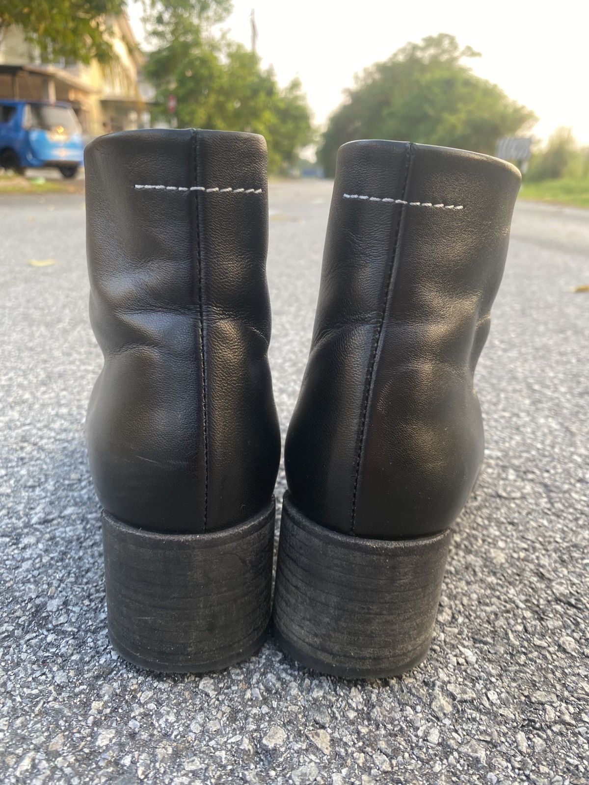 Maison Margiela MM6 Maison Margiela Leather Ankle boot Size US 6.5 / IT 36.5 - 4 Thumbnail