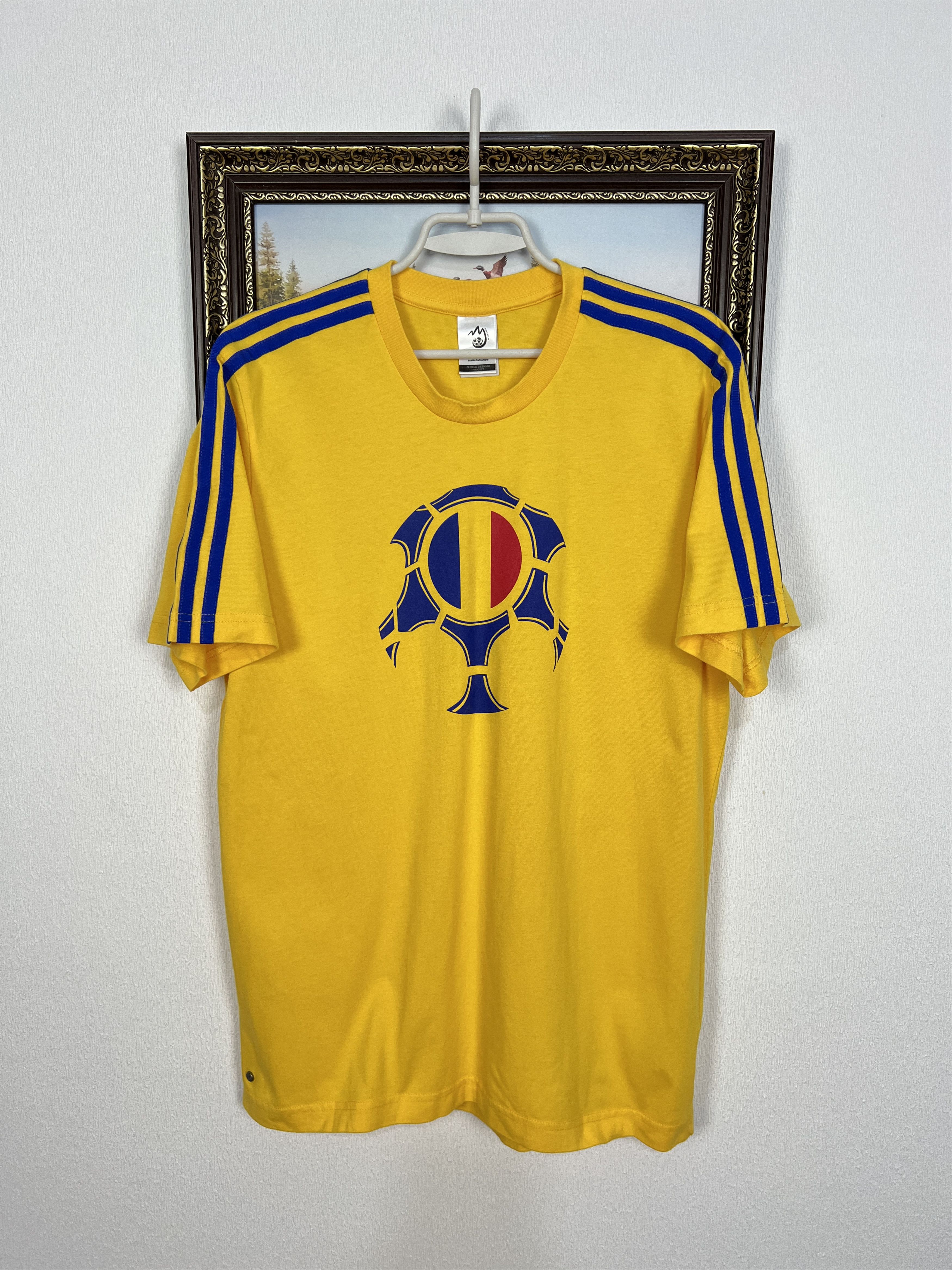 Adidas Vintage Adidas Romania Football Shirts EURO Train Soccer Size US L / EU 52-54 / 3 - 1 Thumbnail