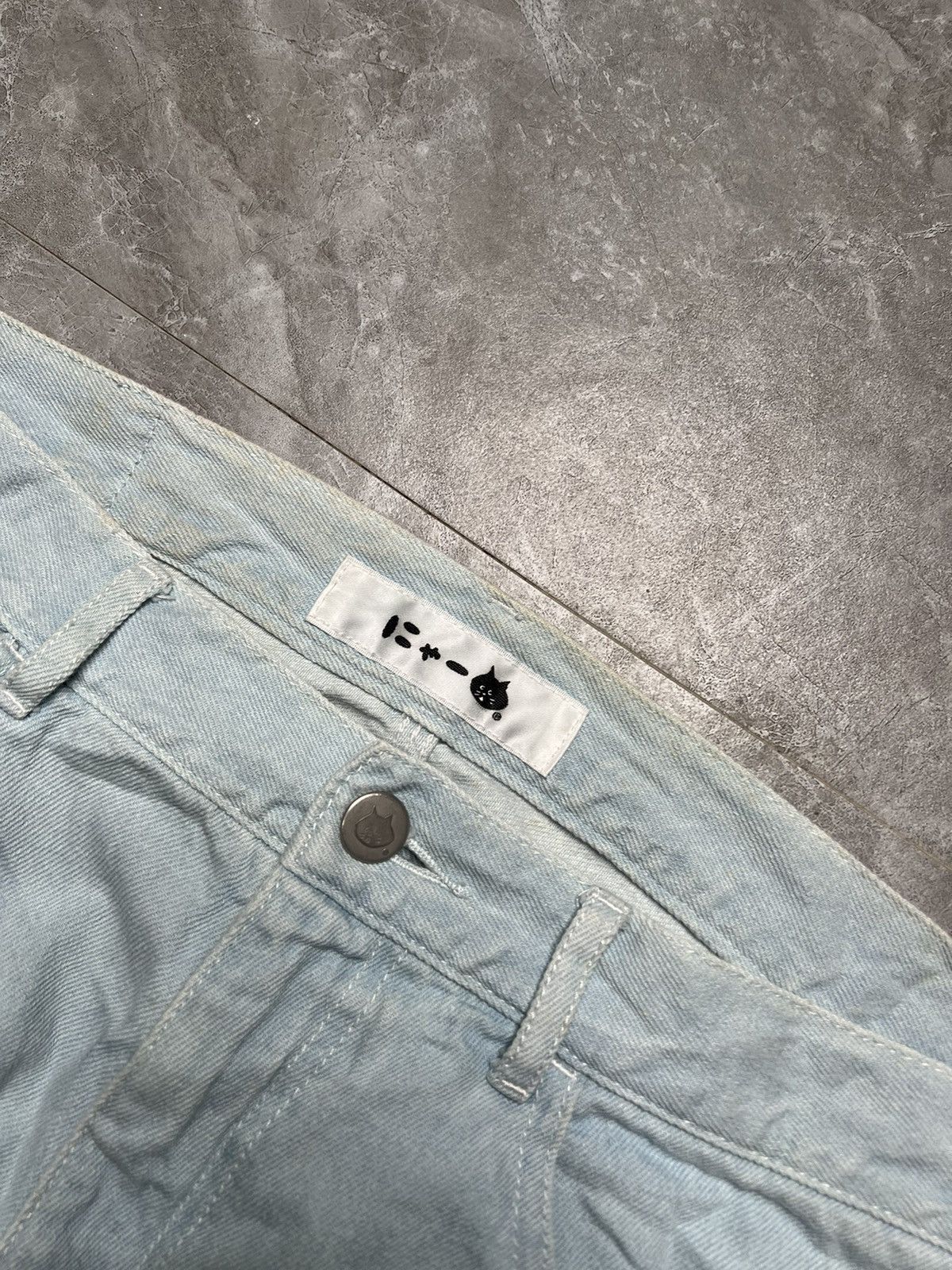 Issey Miyake × Ne-Net NE-Net Issey Miyake Nya cat Carpenter Pants Size US 33 - 6 Thumbnail