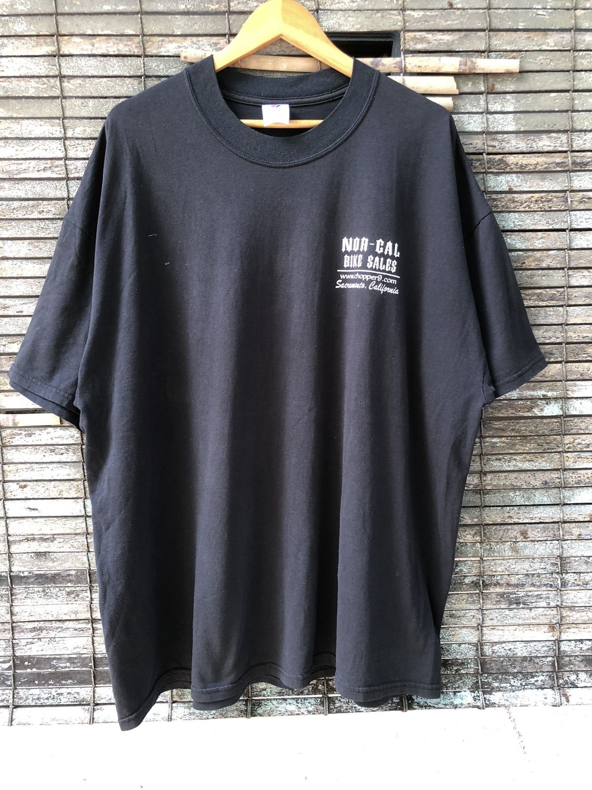 Harley Davidson 🔥Vintage🔥90s Sunfaded American Choopers Flames Tshirts Size US XXL / EU 58 / 5 - 11 Thumbnail