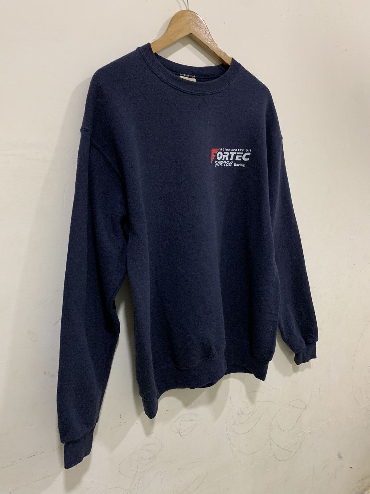 Lee Vintage Lee Fortec Racing Motor sports sweatshirt Size US L / EU 52-54 / 3 - 3 Thumbnail