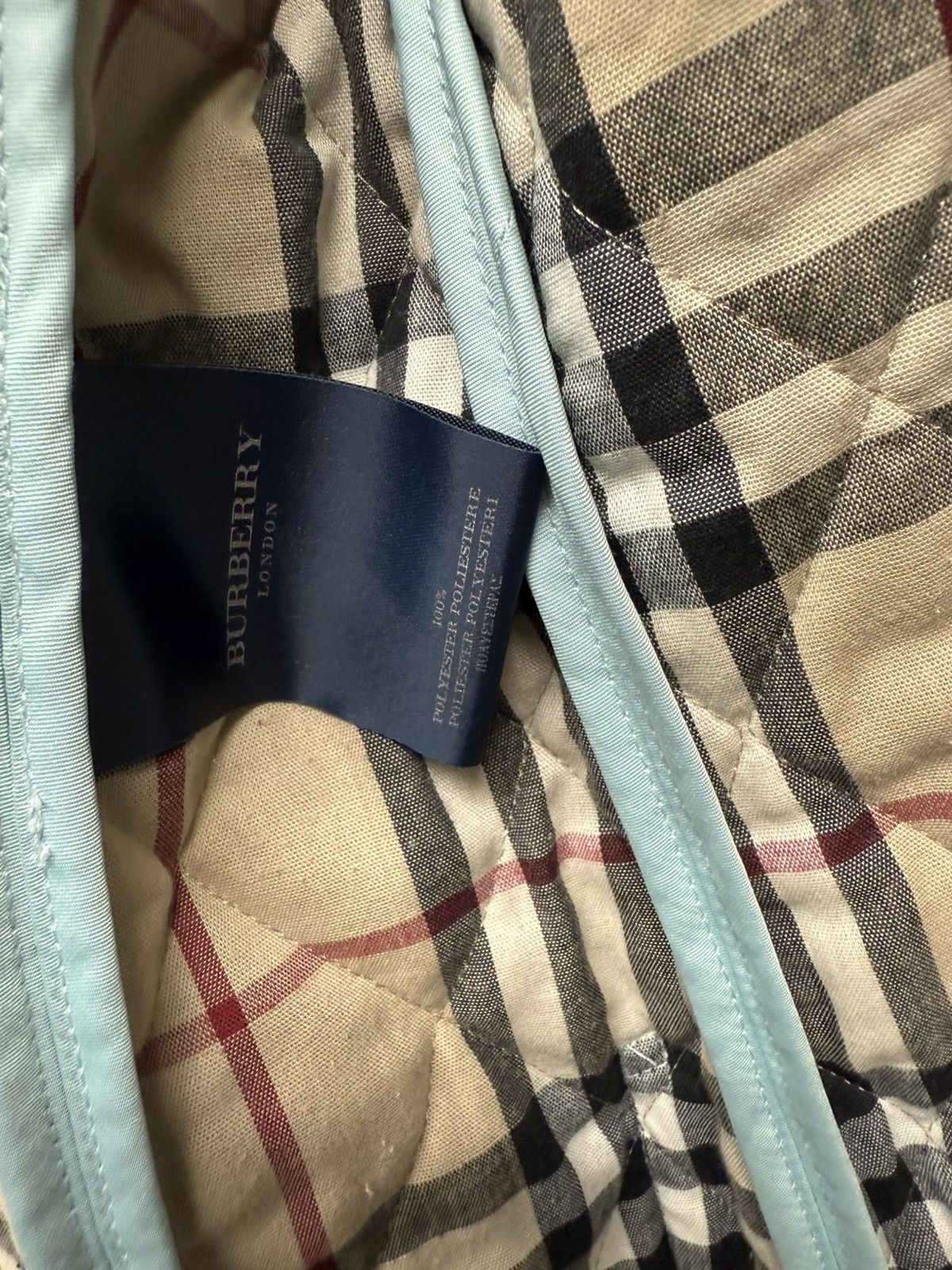 Burberry Classic Burberry Ladies Quilted Light Blue Jacket Size XS / US 0-2 / IT 36-38 - 11 Thumbnail