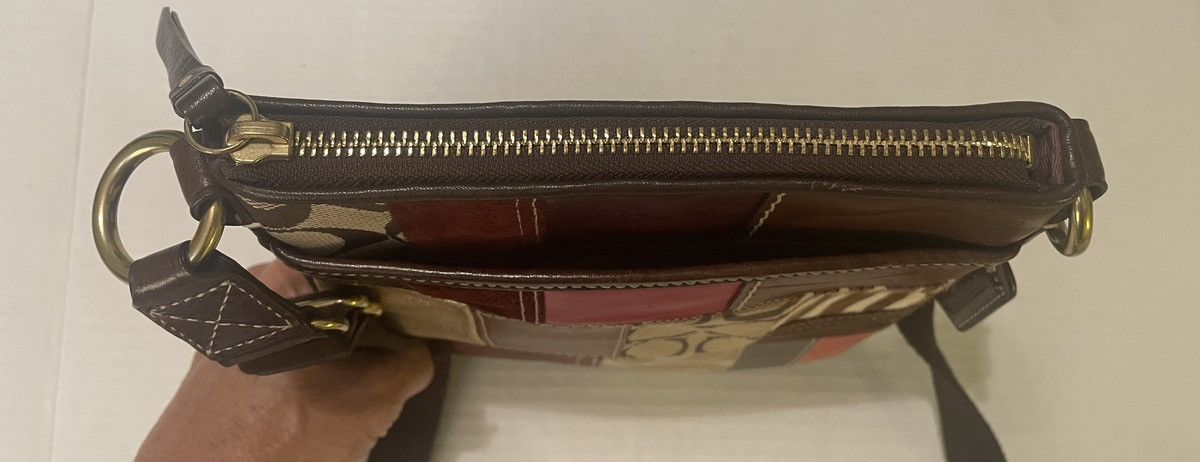 Coach Coach Patchwork Brown Leather Suede Bag Crossbody Handbag Size ONE SIZE - 11 Thumbnail