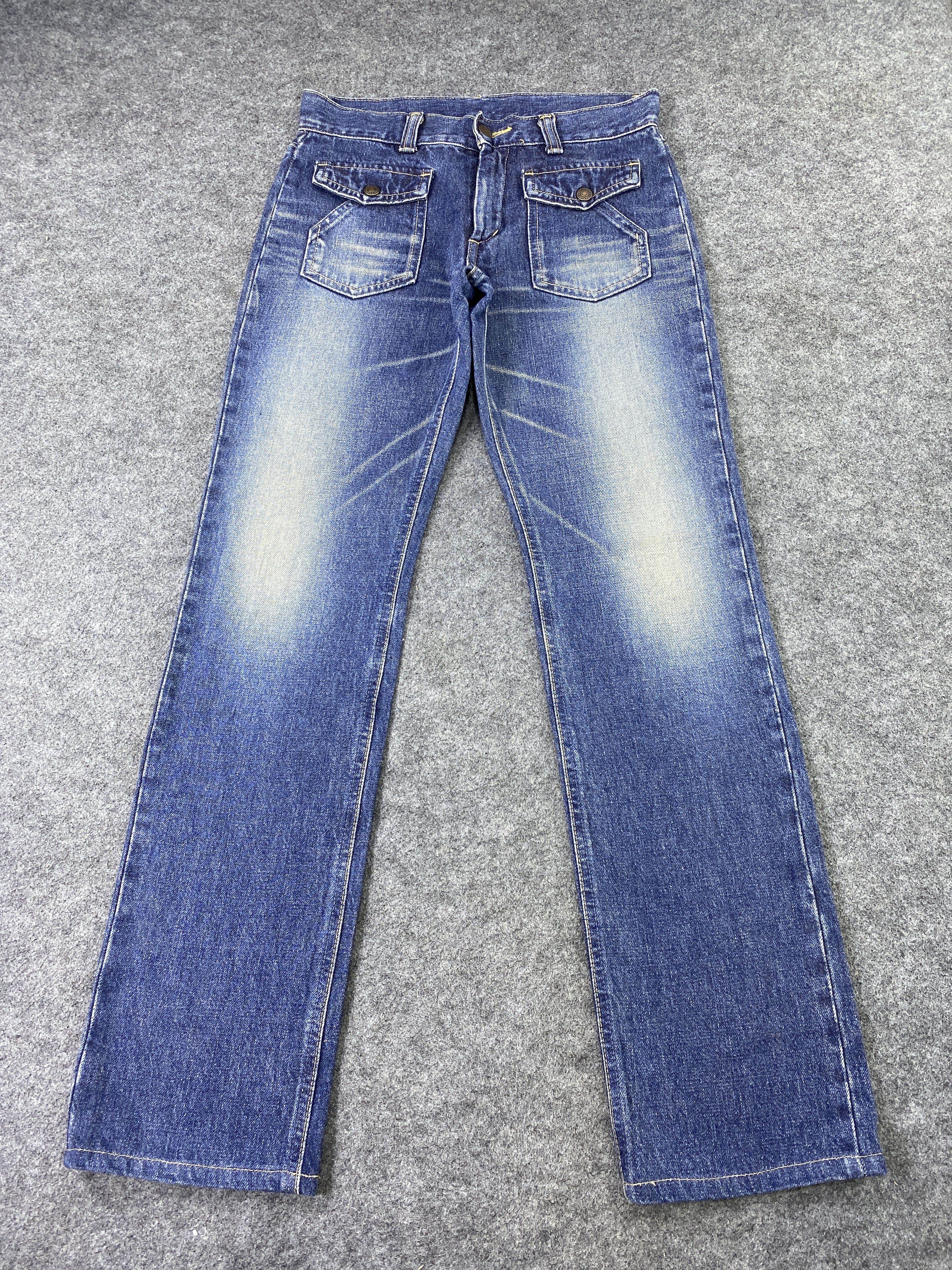 Edwin Vintage Edwin Blue Wash Jeans - J1056 Size US 29 - 2 Thumbnail