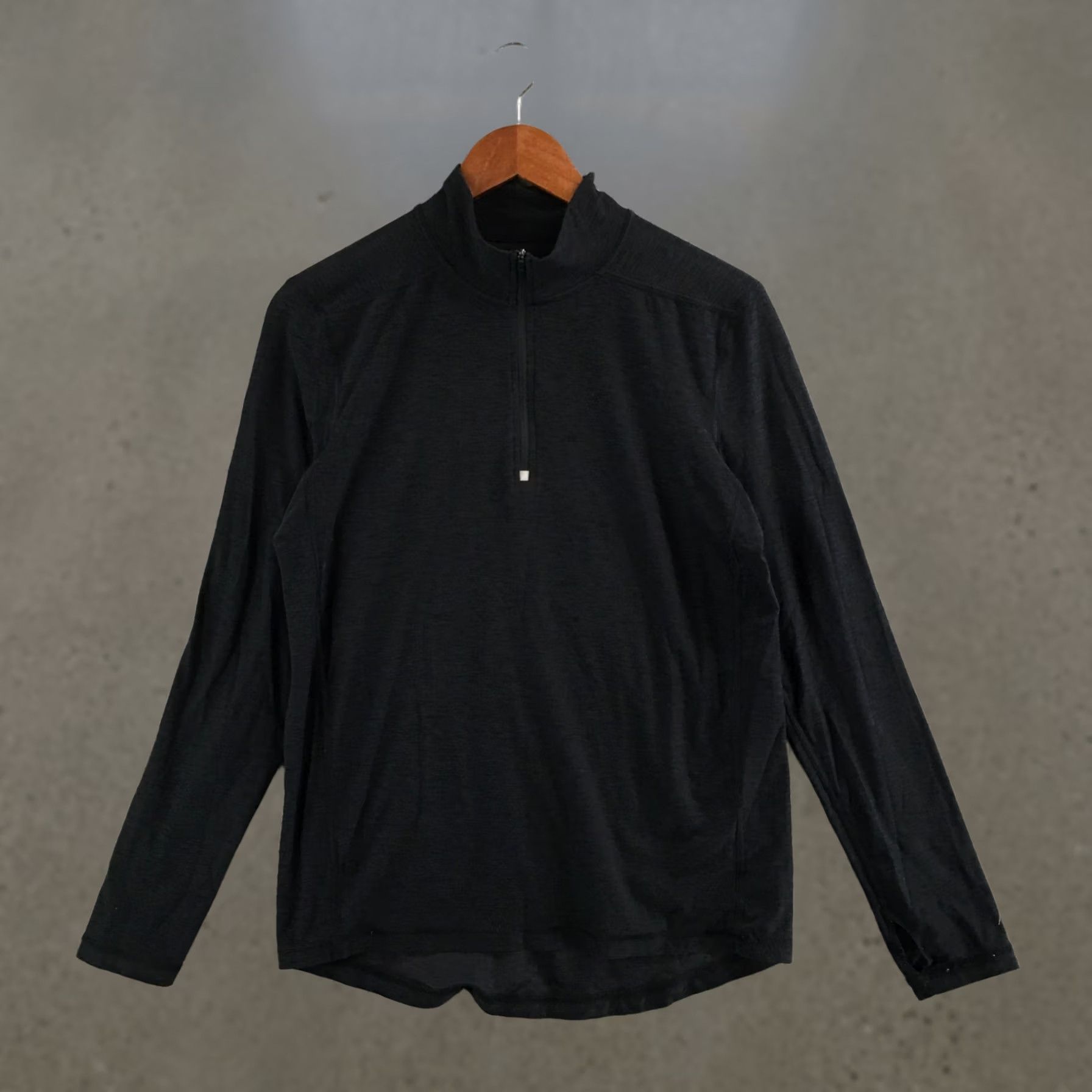 American Eagle Outfitters American Eagle Outfitters Active Quarter Zip Sweatshirt Men XS Black Long Sleeve Size US XS / EU 42 / 0 - 1 Thumbnail
