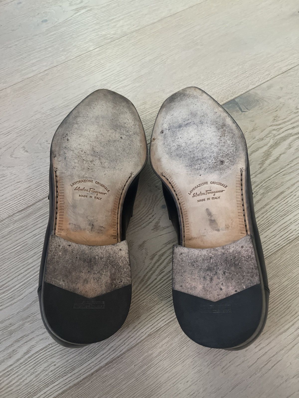Salvatore Ferragamo RARE SIZE 17 FERRAGAMO PENNY LOAFERS Size US 15 / EU 48 - 5 Thumbnail