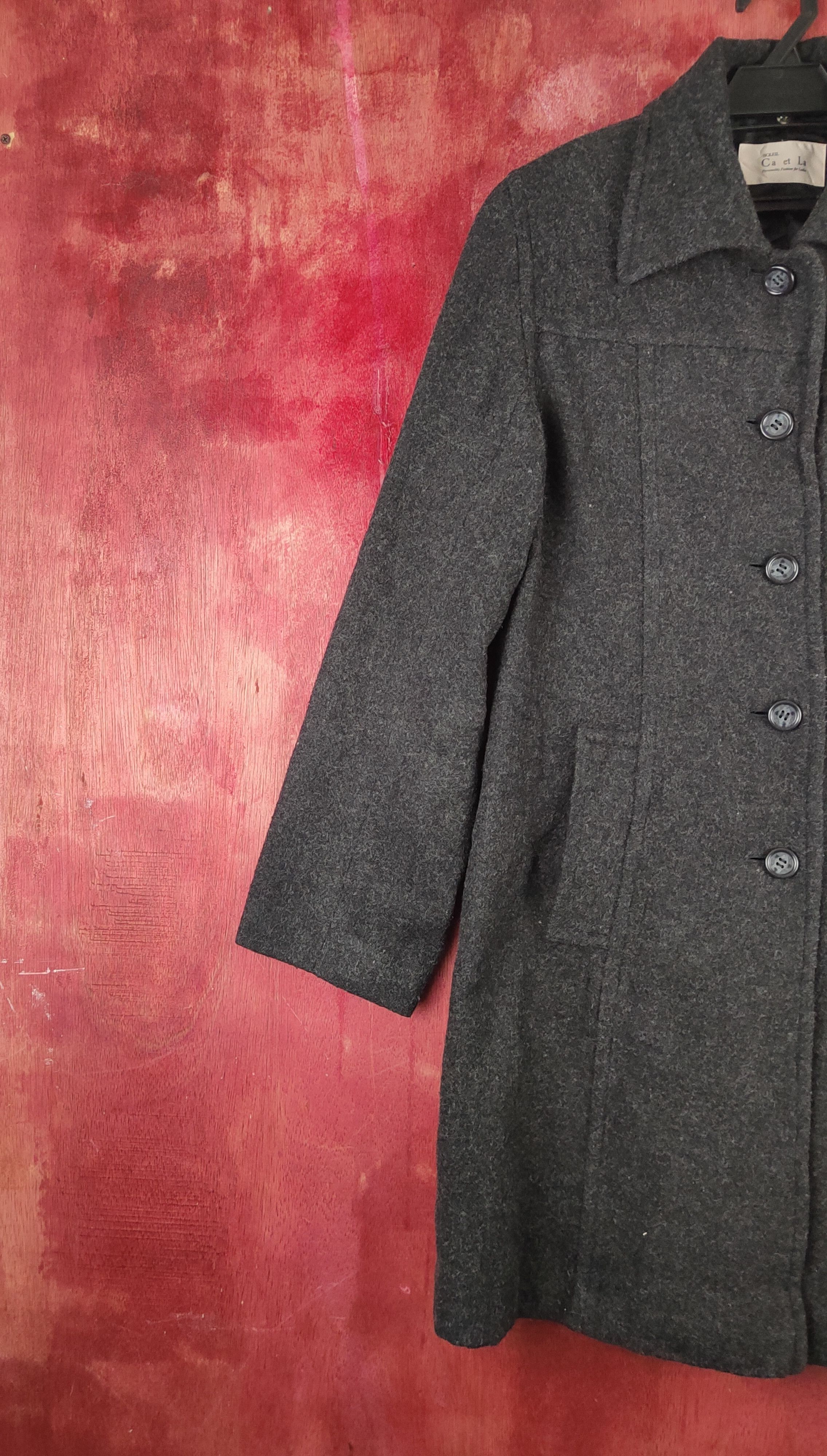 Vintage luxury Vintage by Ca et La Black Coats Size M / US 6-8 / IT 42-44 - 3 Thumbnail
