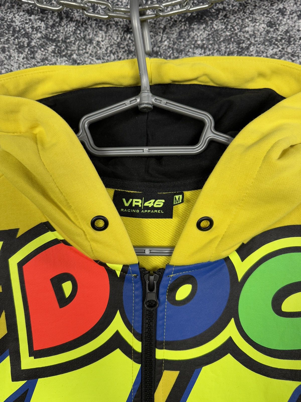 Vintage Men’s VR46 Racing Hoodie Valentino Rossi The Doctor Size M Size US M / EU 48-50 / 2 - 7 Thumbnail