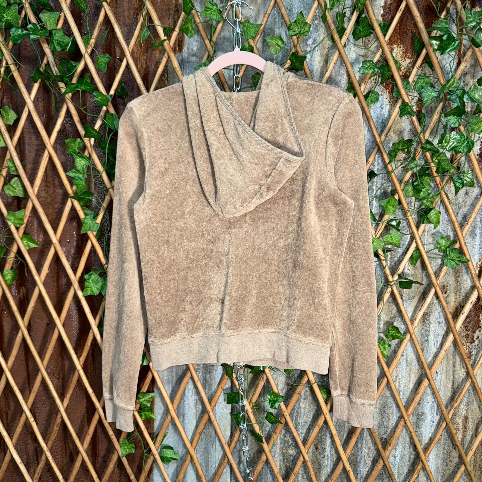 Juicy Couture Vintage Y2K juicy couture velour preppy femme 2000s hoodie Size L / US 10 / IT 46 - 2 Thumbnail