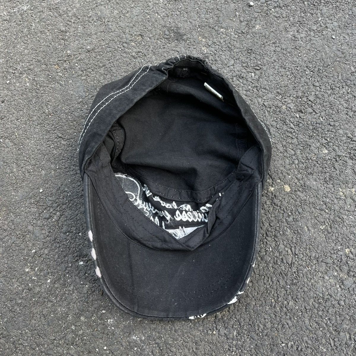 Japanese Brand Y2K Skull Patrol Caps Size ONE SIZE - 5 Thumbnail