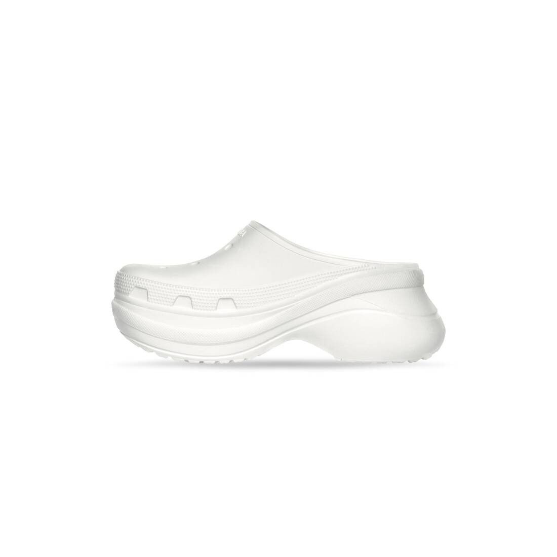 Balenciaga × Crocs o1s1wg110426 Crocs™ Mules in White Size US 11 / IT 41 - 4 Thumbnail
