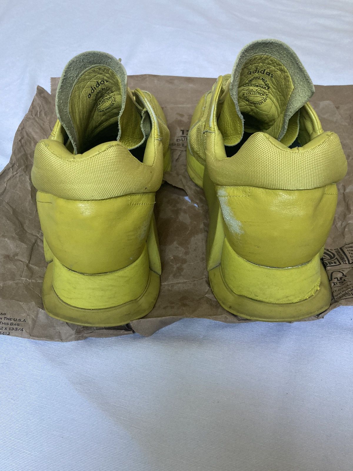 Adidas × Rick Owens Rick Owens x Adidas Yellow Level Runner Size US 11 / EU 44 - 4 Thumbnail