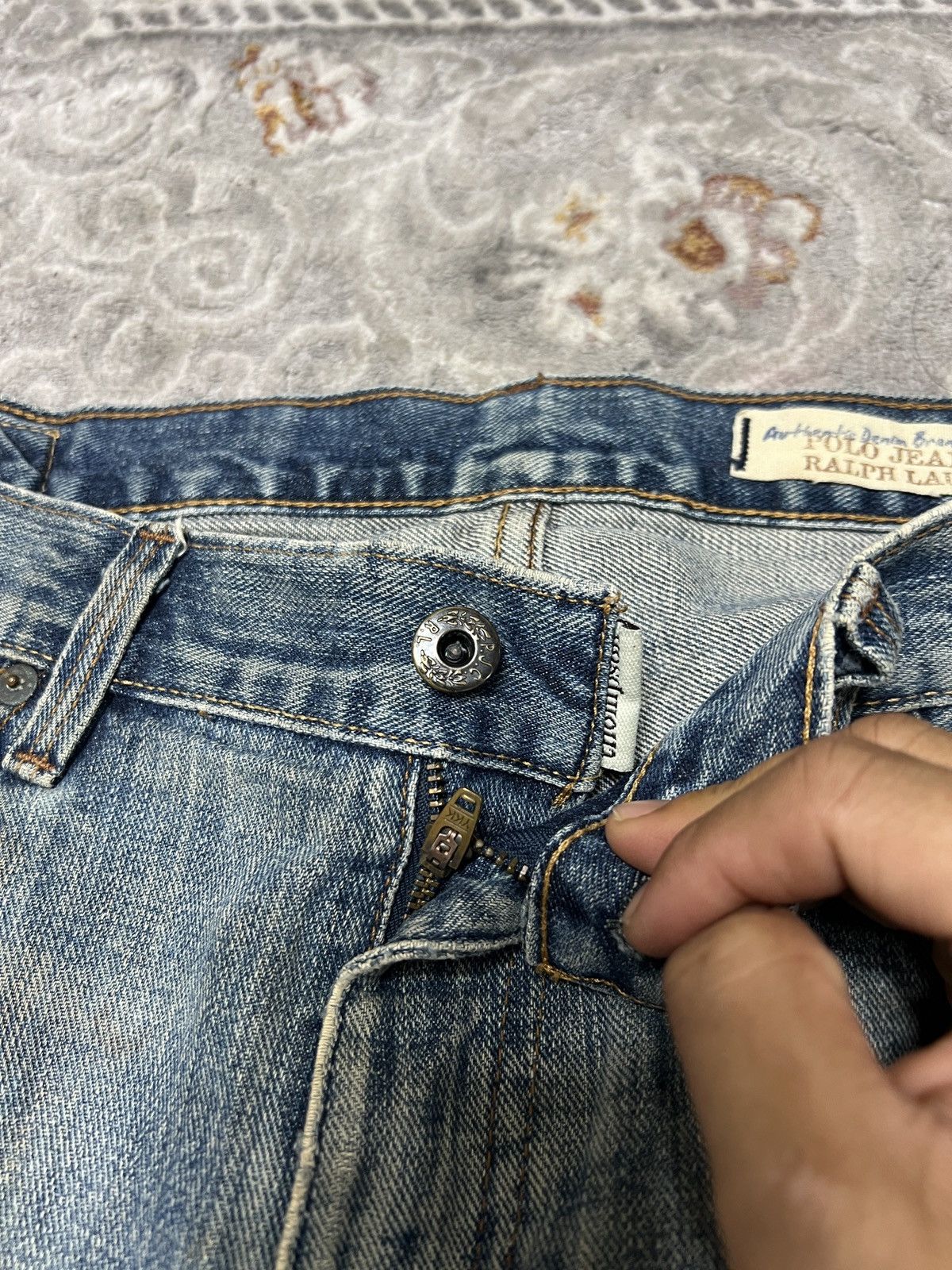 Designer × Polo Ralph Lauren POLO RALPH LAUREN THOMPSON JEANS DENIM Size US 36 / EU 52 - 11 Thumbnail