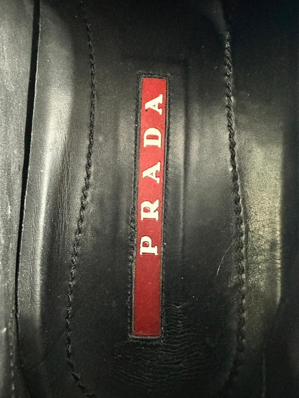 Prada Prada Sport Black Canvas Slip On Sneakers Size 8 Size US 8 / EU 41 - 6 Thumbnail