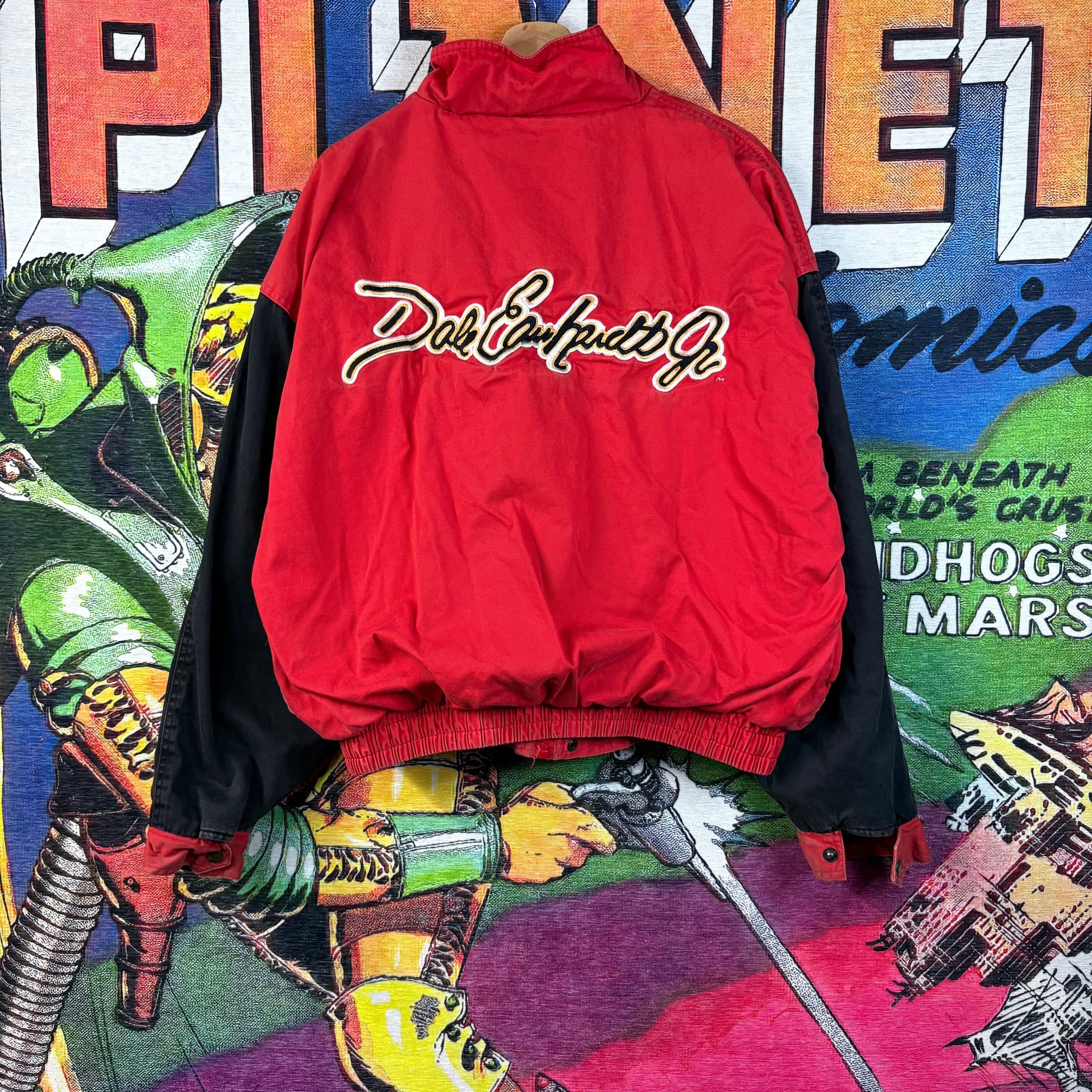 NASCAR Y2K Dale Earnhardt Jr. #8 Budweiser NASCAR Racing Jacket Size US XL / EU 56 / 4 - 6 Thumbnail