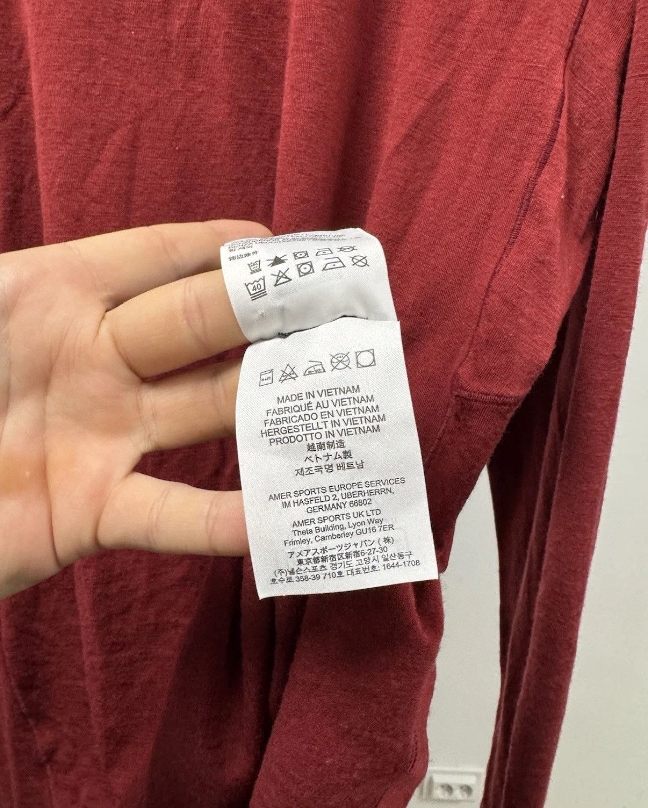 Arc'teryx Arcteryx Rho Merino Wool Crew Neck Long Sleeve Mens L Size Size US L / EU 52-54 / 3 - 7 Thumbnail