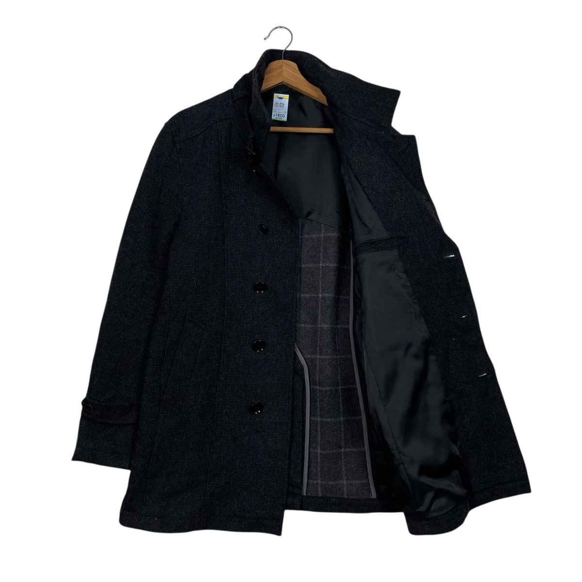 Japanese Brand Japanese Brand Black Wool Casual Jacket Size US S / EU 44-46 / 1 - 11 Thumbnail