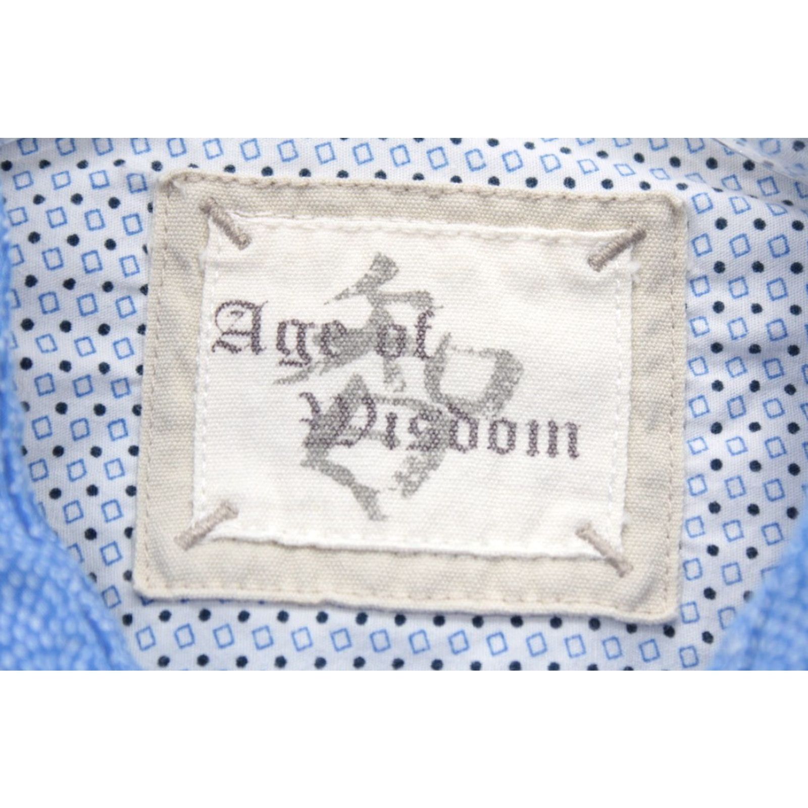 Vintage VINTAGE Age of Wisdom Pearl Snap Shirt Men's XXL Blue Short Sleeve Stylish Street Wear Size US XXL / EU 58 / 5 - 5 Thumbnail