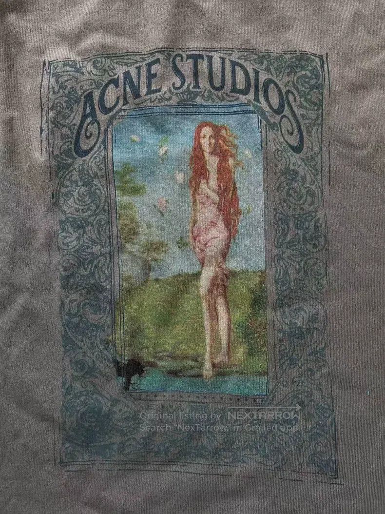 Acne Studios Acne Studios Layered Printed Loose Fit Long Sleeve Letter Size XS / US 0-2 / IT 36-38 - 3 Thumbnail