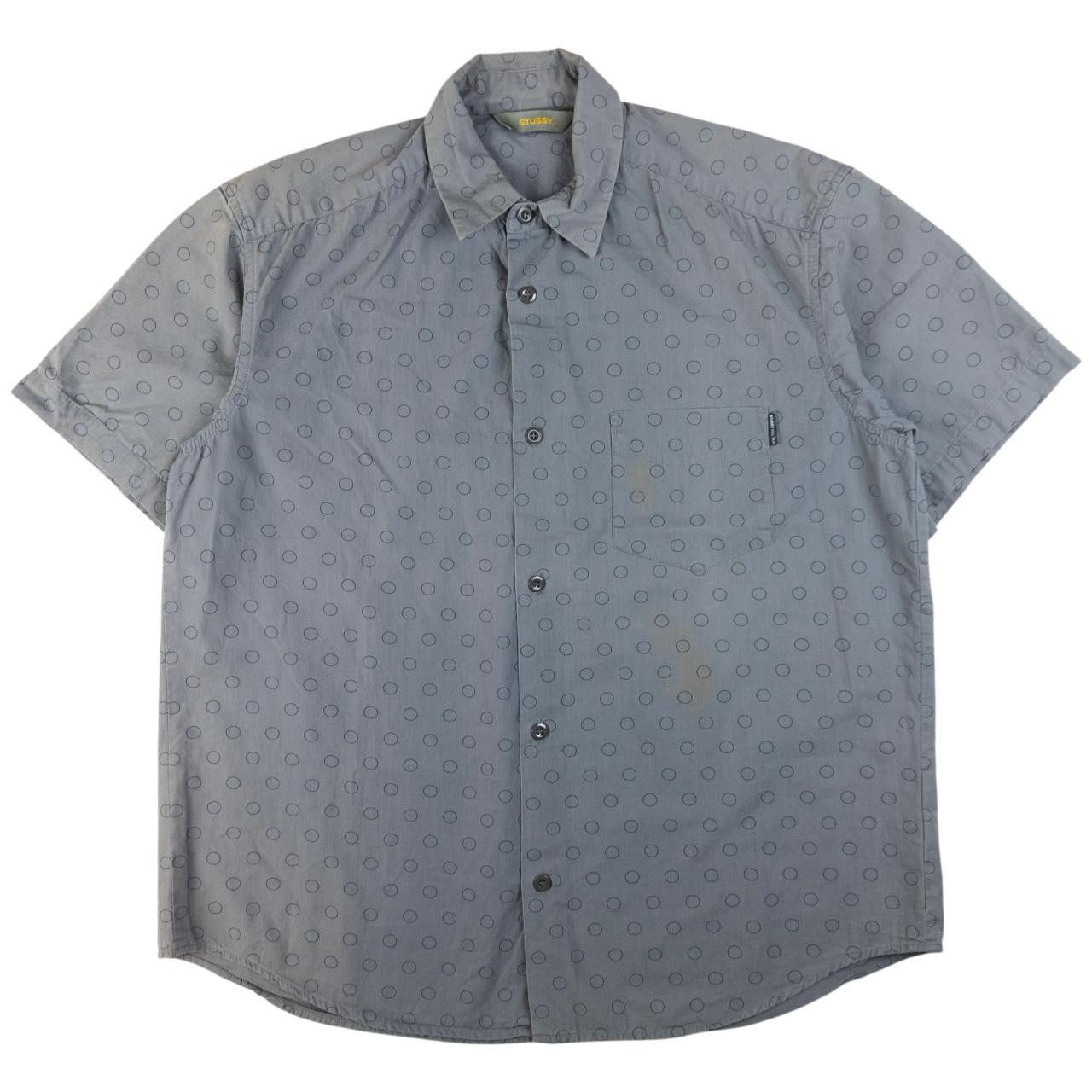 Stussy Vintage Stussy Polka Dot Short Sleeve Button Up Shirt Size M Size US M / EU 48-50 / 2 - 1 Thumbnail