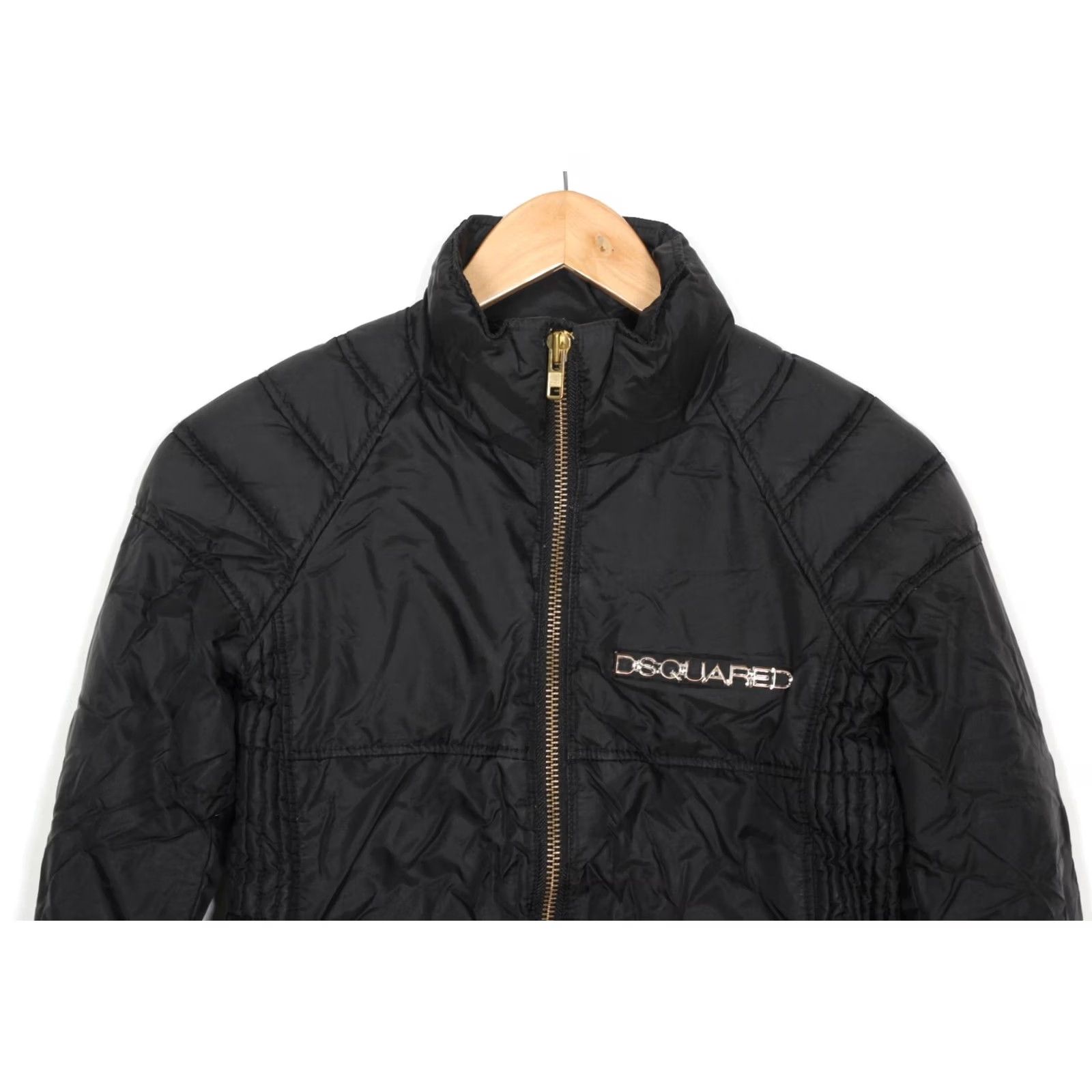 Dsquared2 DSQUARED Vintage Down Jacket Women Size 42 MJ5720 Jacket, Black, Puffer, Down, Regular, XS? Size M / US 6-8 / IT 42-44 - 2 Thumbnail