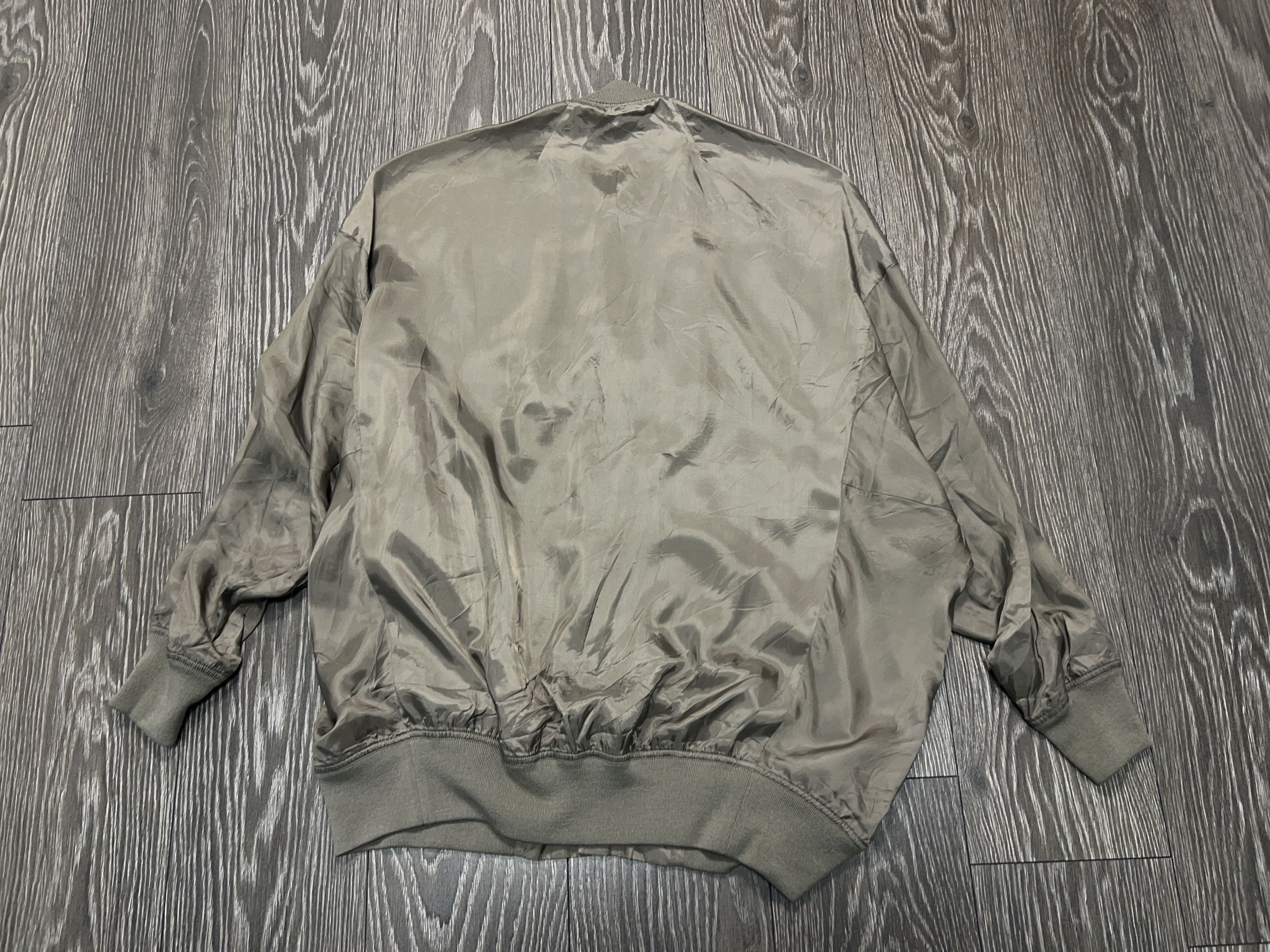 Rick Owens NWT Mens Jumbo Peter Flight Bomber Nylon Jacket Size 40 50 M Size US M / EU 48-50 / 2 - 23 Thumbnail