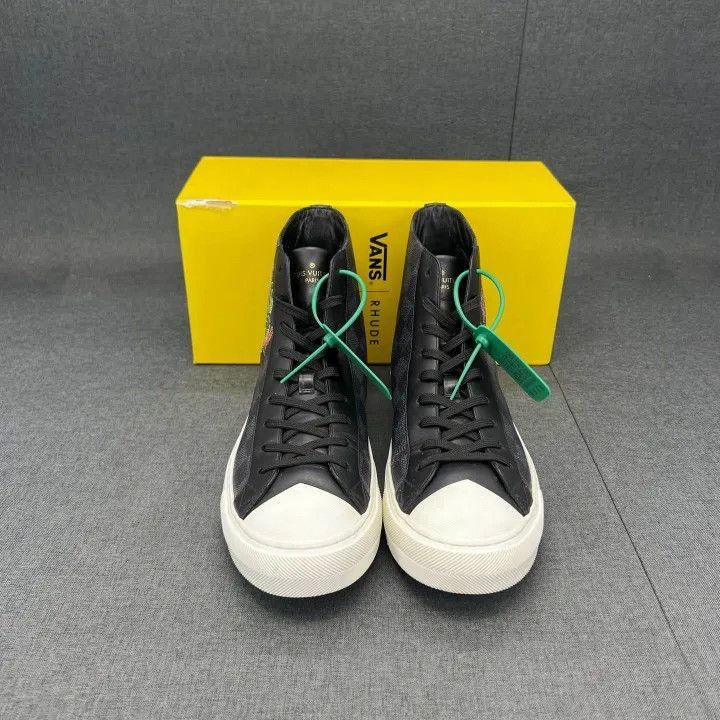 Louis Vuitton Louis Vuitton Tattoo Damier Graphite Fashion Sneakers -2508 Size US 8 / EU 41 - 2 Thumbnail