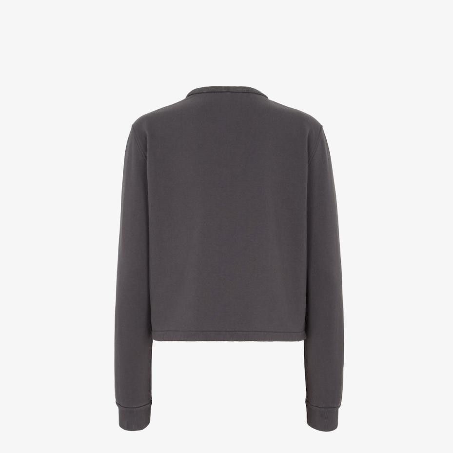 Fendi o1s1wg111224 Sweatshirt in Grey Size XS / US 0-2 / IT 36-38 - 2 Thumbnail