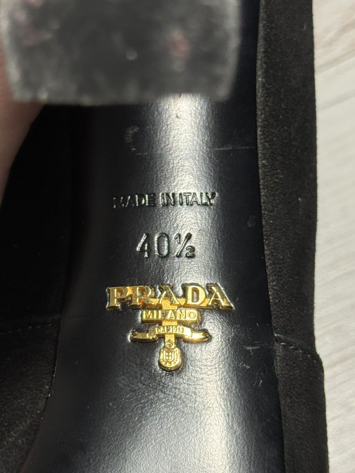 Prada Prada Velvet Platforms Heels Black Size 8.5 Size US 8.5 / IT 38.5 - 6 Thumbnail
