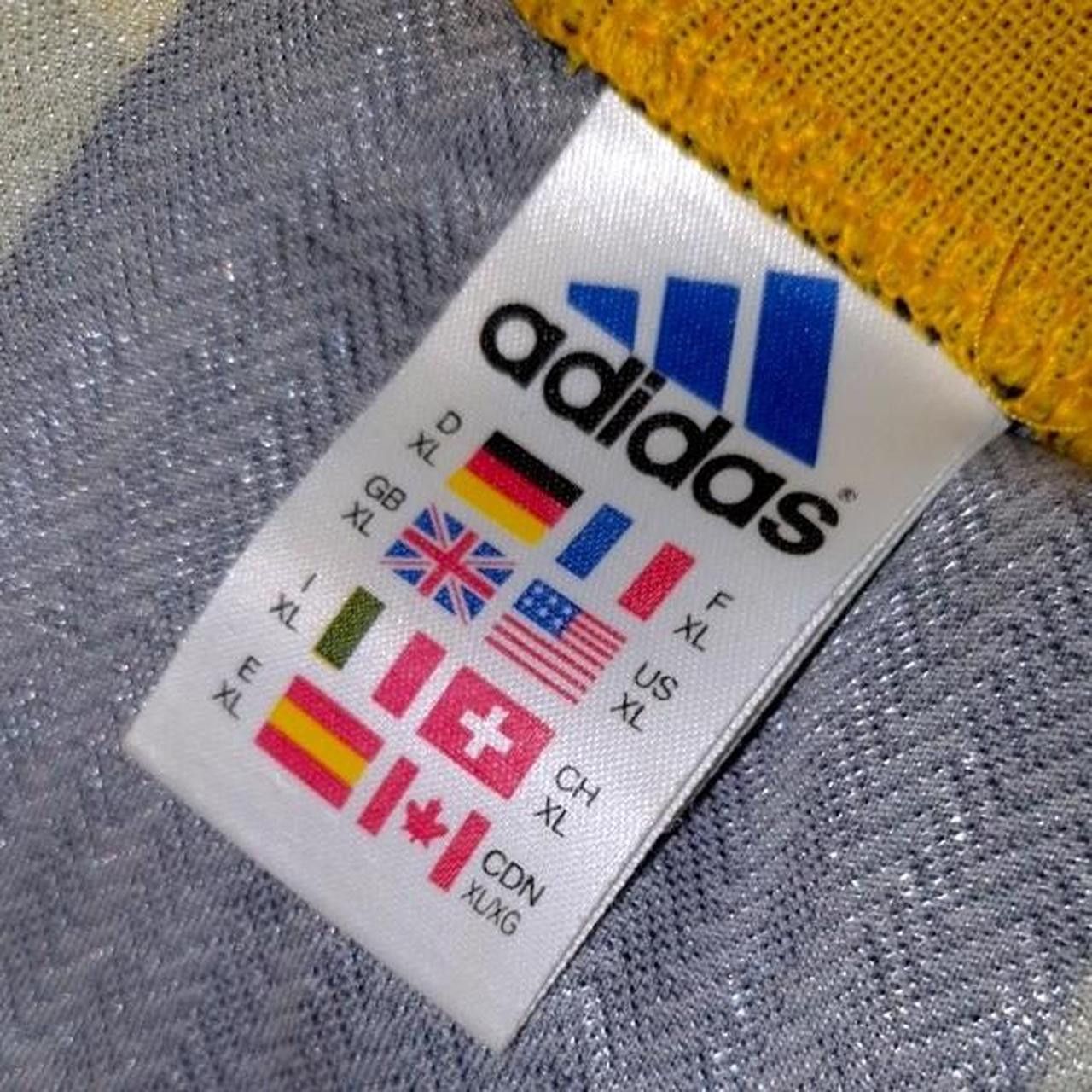 Adidas Real Zaragoza Spain 1998 1999 Away Shirt Jersey Size US XL / EU 56 / 4 - 4 Thumbnail