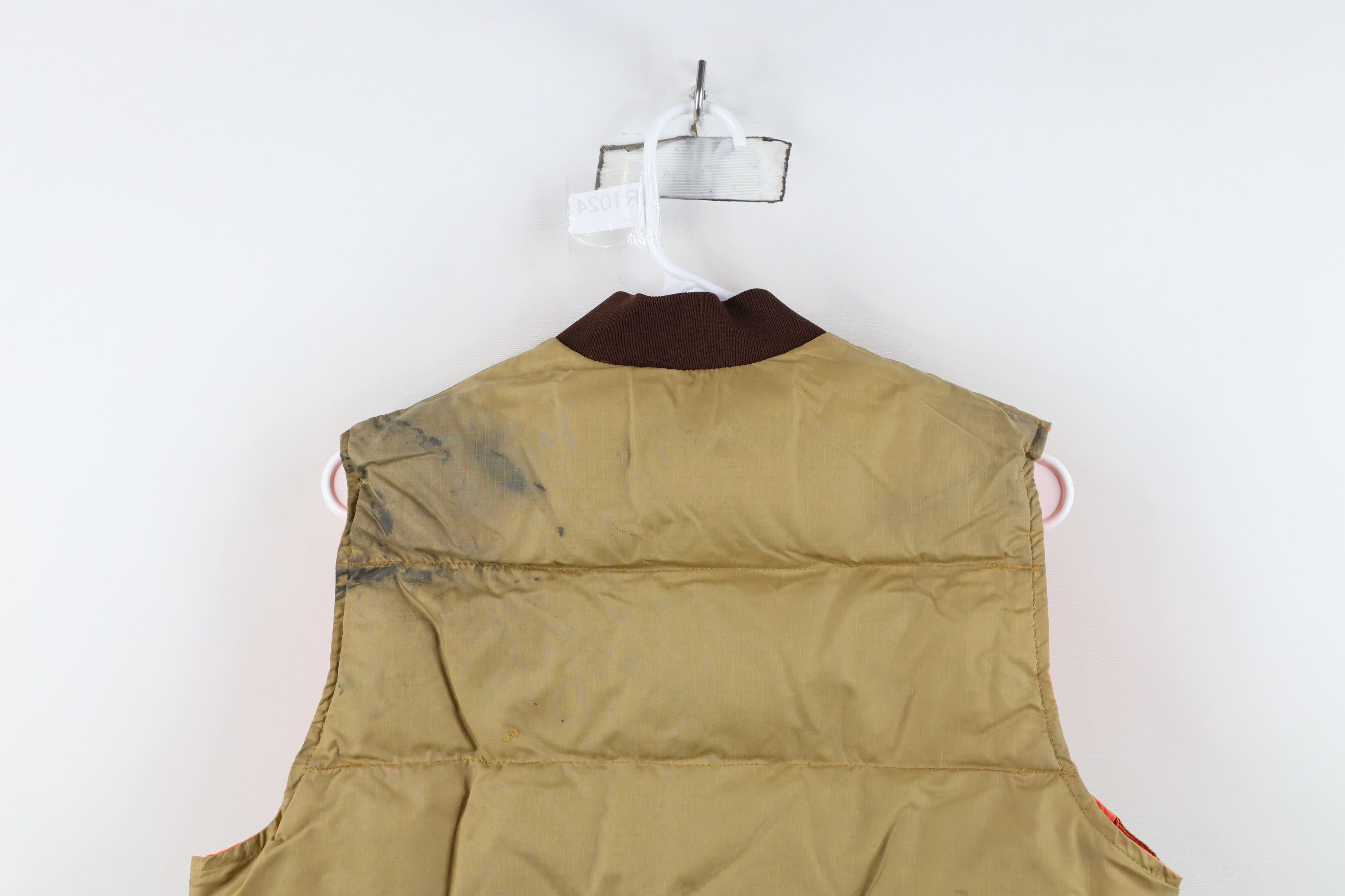 Vintage Vintage 70s Streetwear Reversible Feather Down Puffer Vest Size US M / EU 48-50 / 2 - 16 Thumbnail