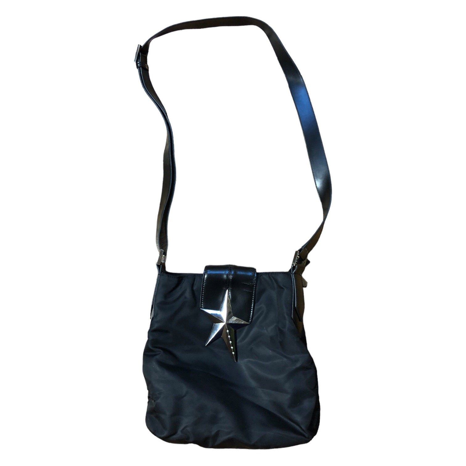 Thierry Mugler The Thierry Mugler Medium Nylon Messenger Bag Size ONE SIZE - 1 Thumbnail