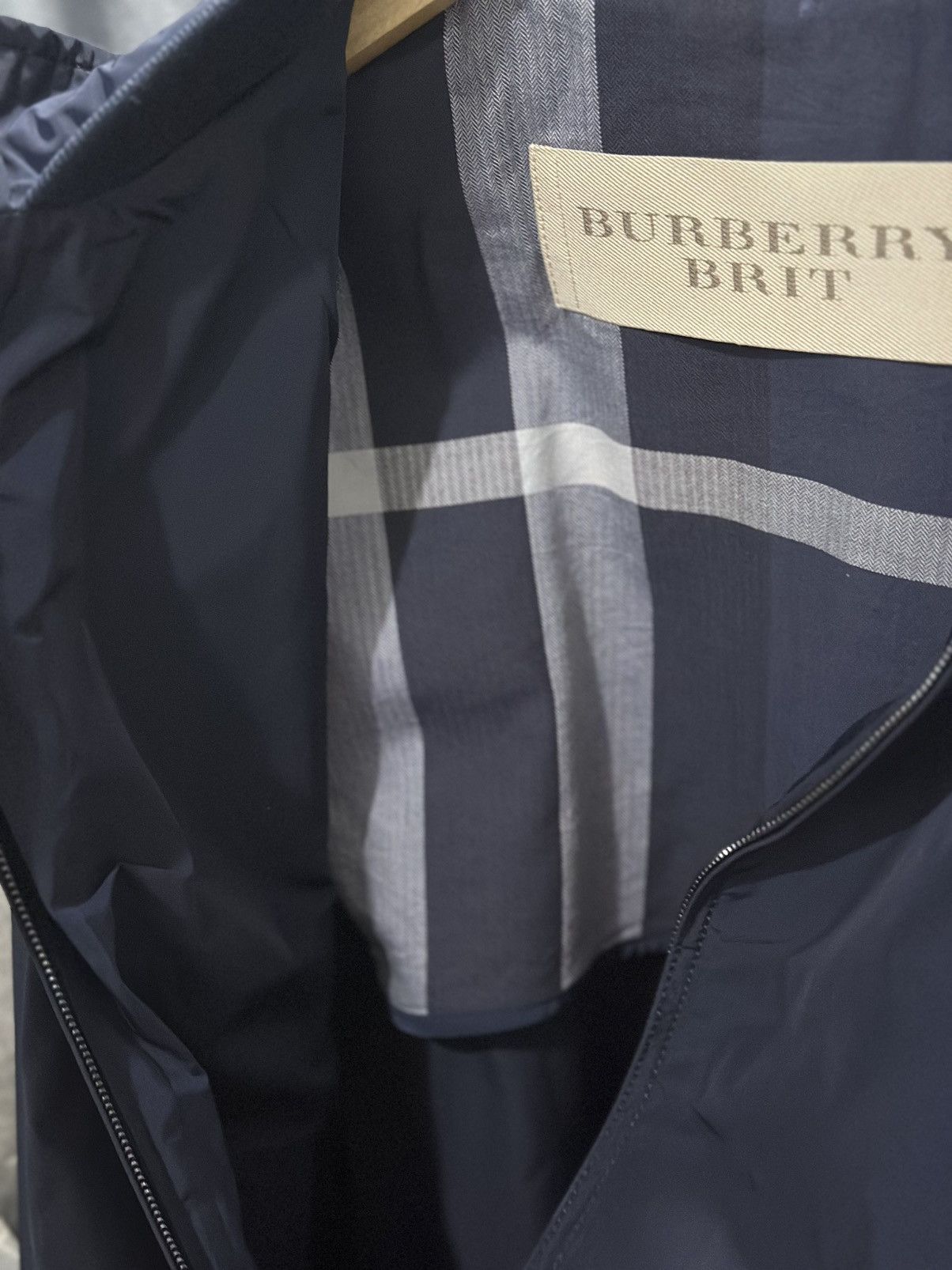 Burberry Burberry Lightweight Bomber Jacket Size US L / EU 52-54 / 3 - 6 Thumbnail
