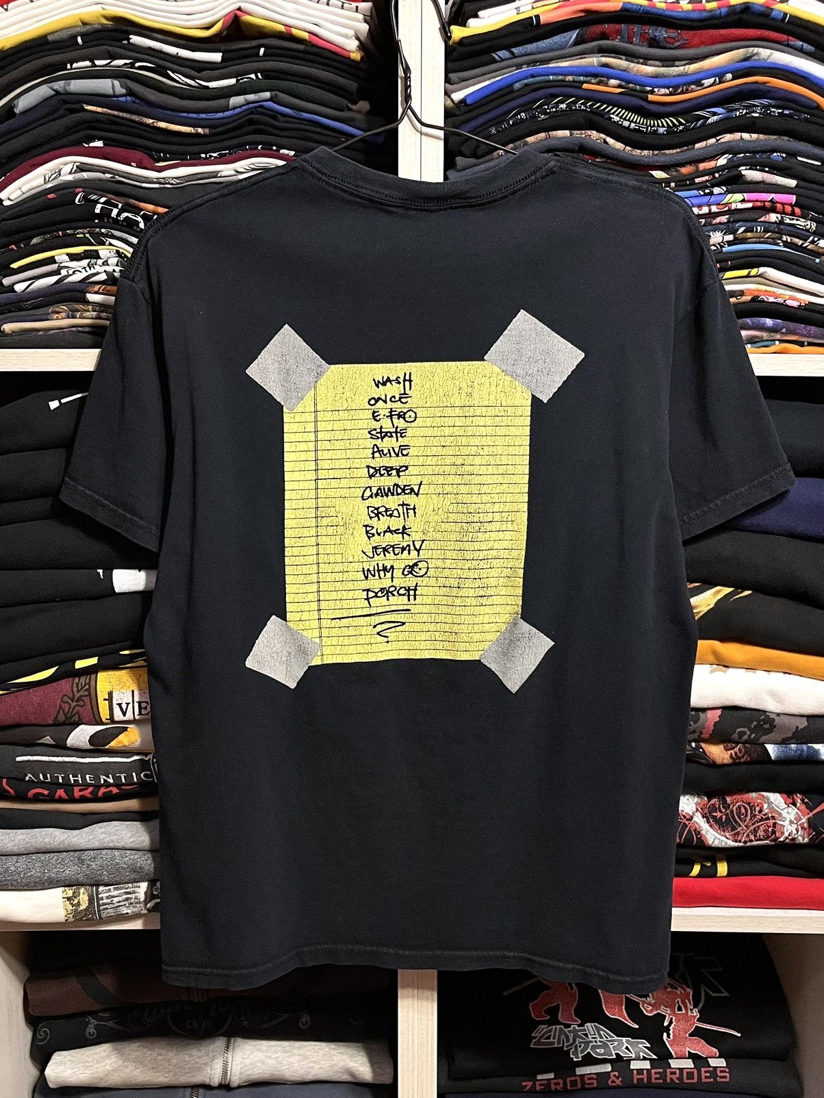 Band Tees Vintage 00s Pearl Jam Alive Stickman Rock Band T-Shirt Size US M / EU 48-50 / 2 - 10 Thumbnail