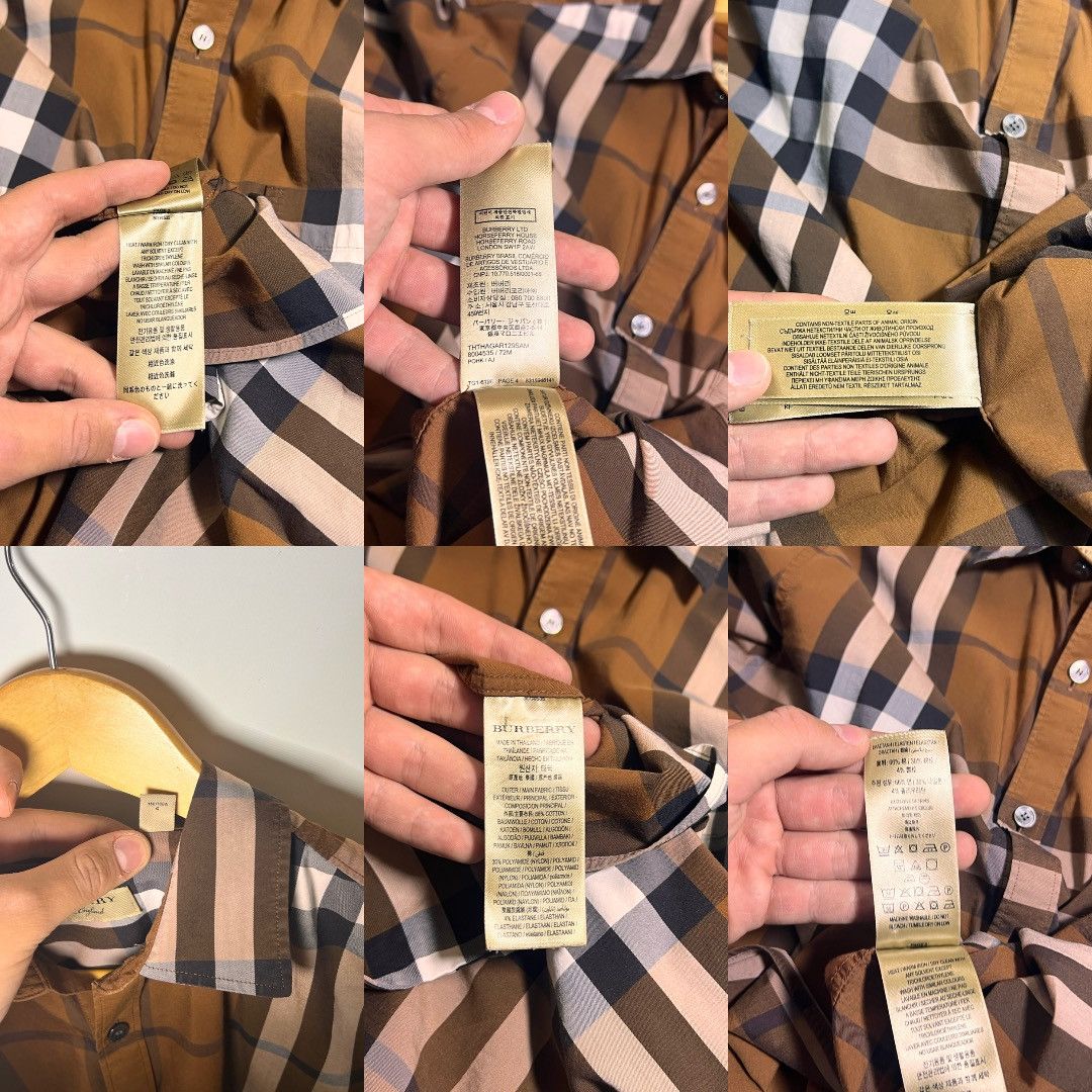 Burberry Burberry London England Shirt Size US L / EU 52-54 / 3 - 14 Thumbnail