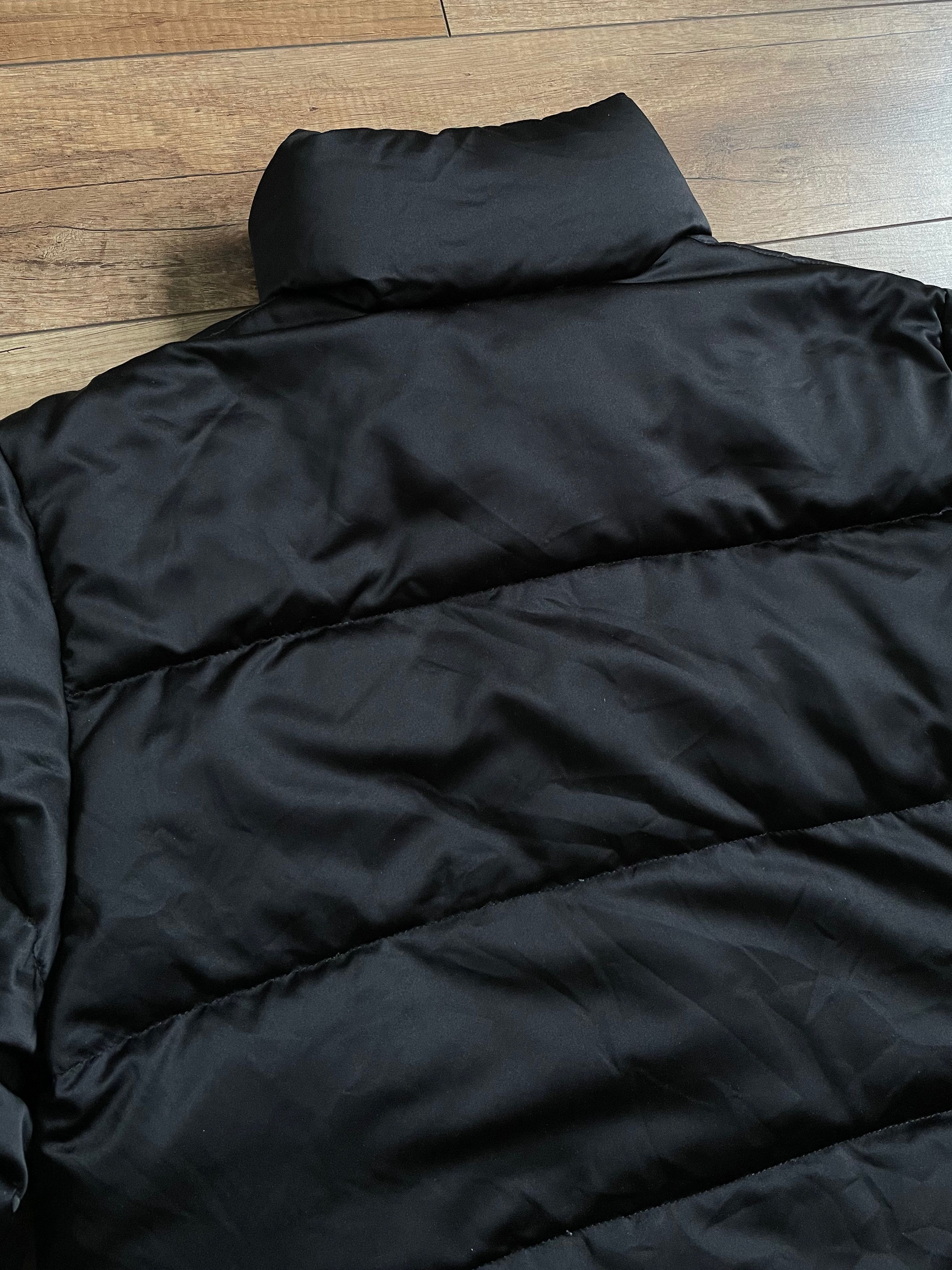 Moncler Vintage Moncler Grenoble Oversized Black Satin Down Jacket Size M / US 6-8 / IT 42-44 - 9 Thumbnail