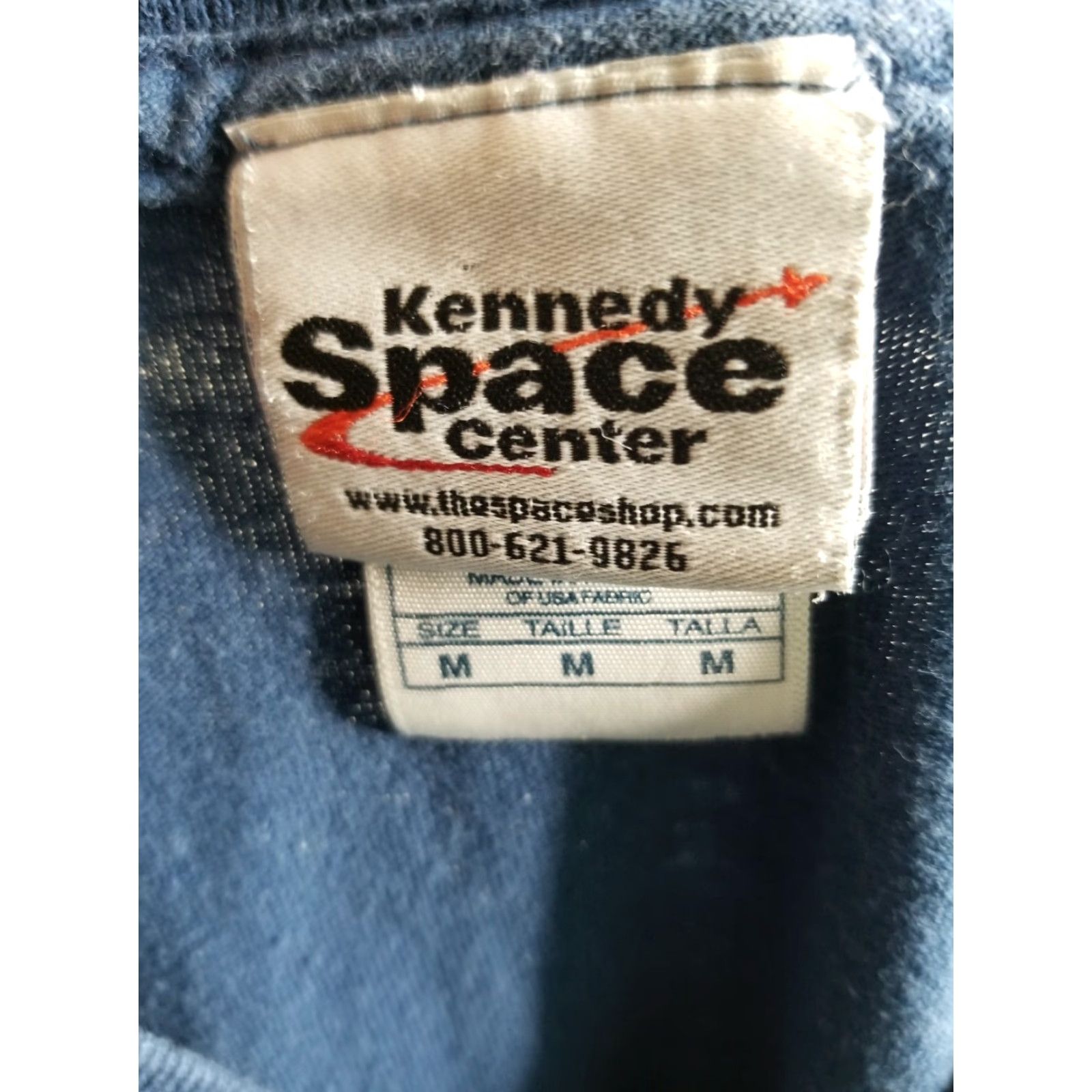 Vintage VINTAGE Kennedy Space Center World Space Expo 2007 Navy Graphic T Shirt Mens M Blue 100% Cotton NASA Space Theme Collection Size US M / EU 48-50 / 2 - 3 Thumbnail